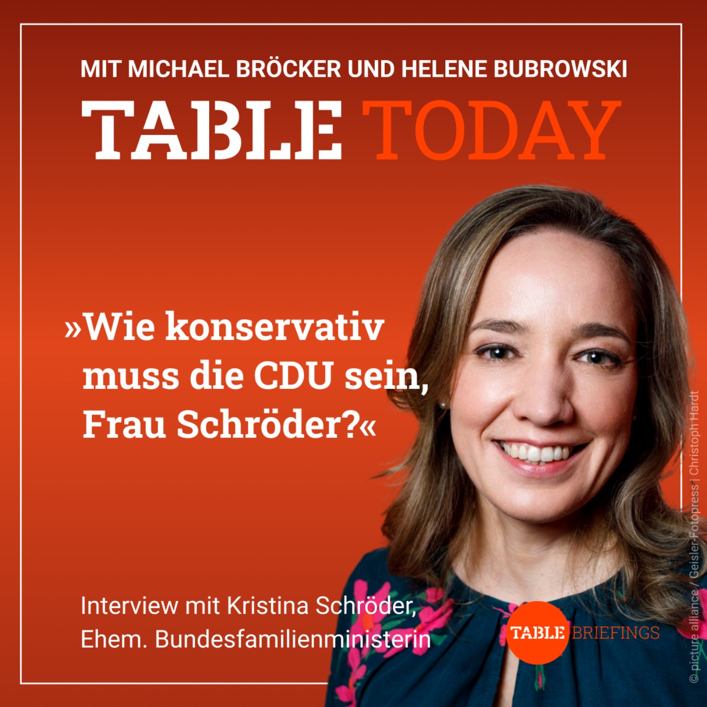 Wie konservativ muss die CDU sein, Frau Schröder?