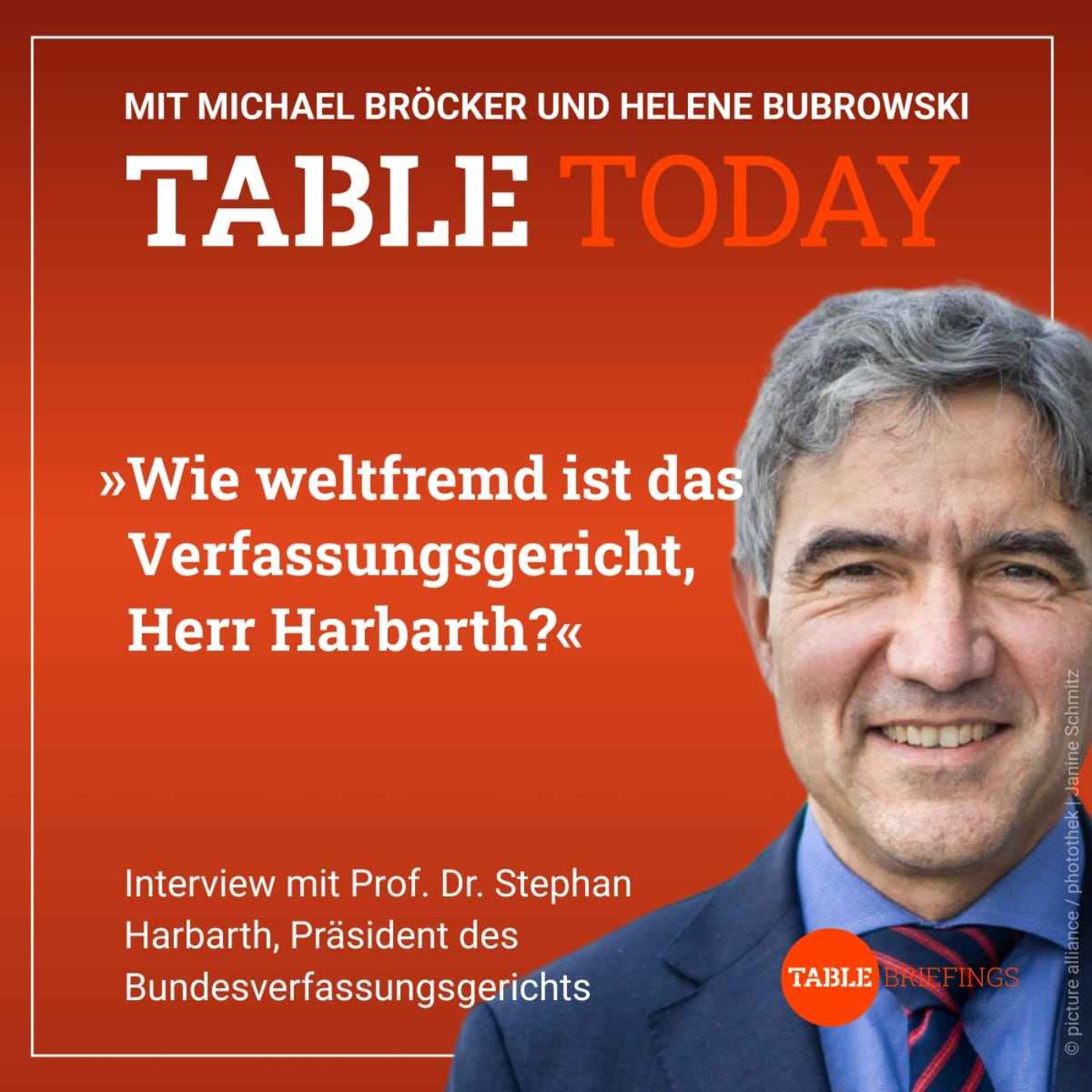 cover art for Wie weltfremd ist das Verfassungsgericht, Herr Harbarth?