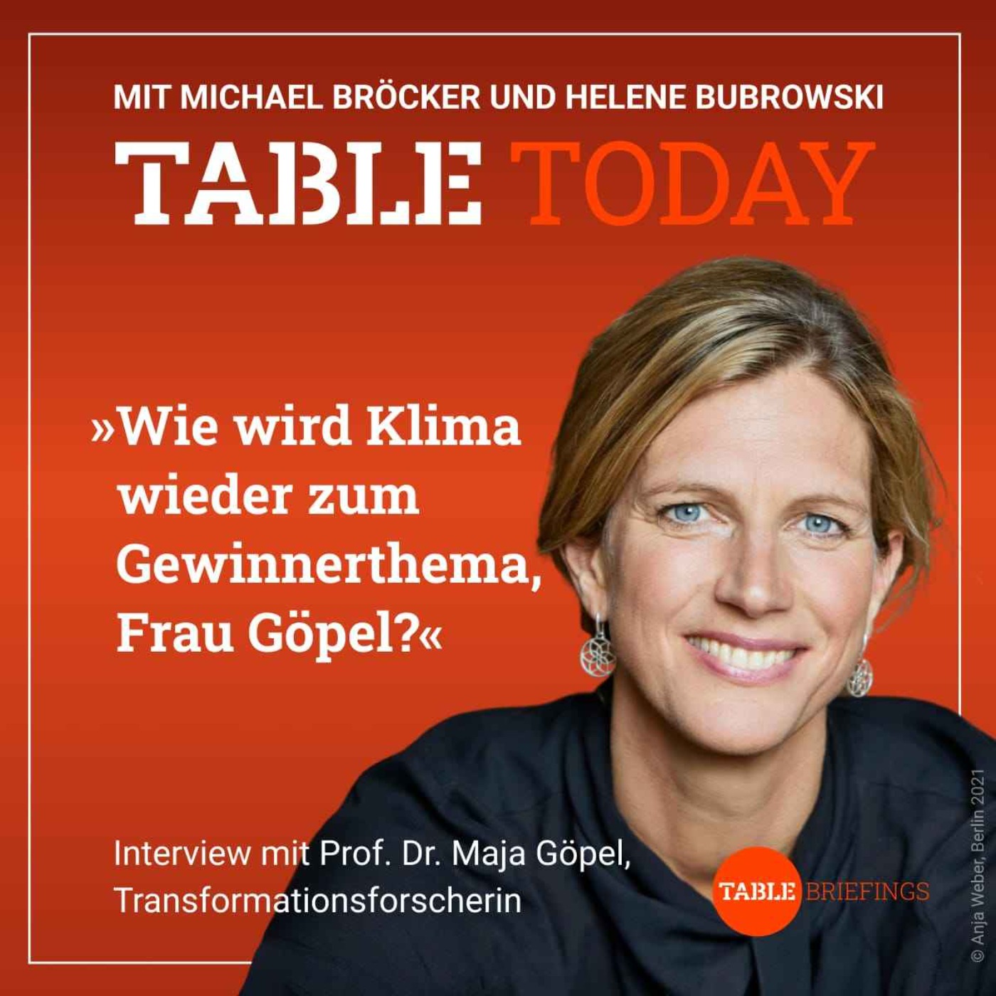 cover art for Wie wird Klima wieder zum Gewinnerthema, Frau Göpel?