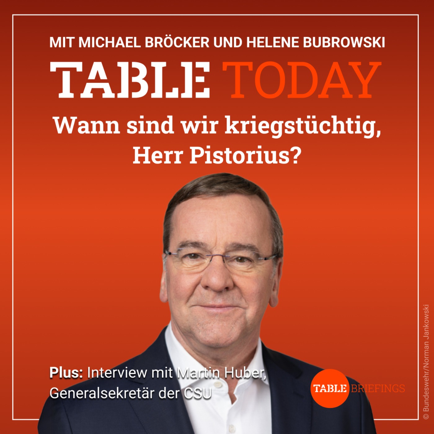 Wann sind wir kriegstüchtig, Herr Pistorius?