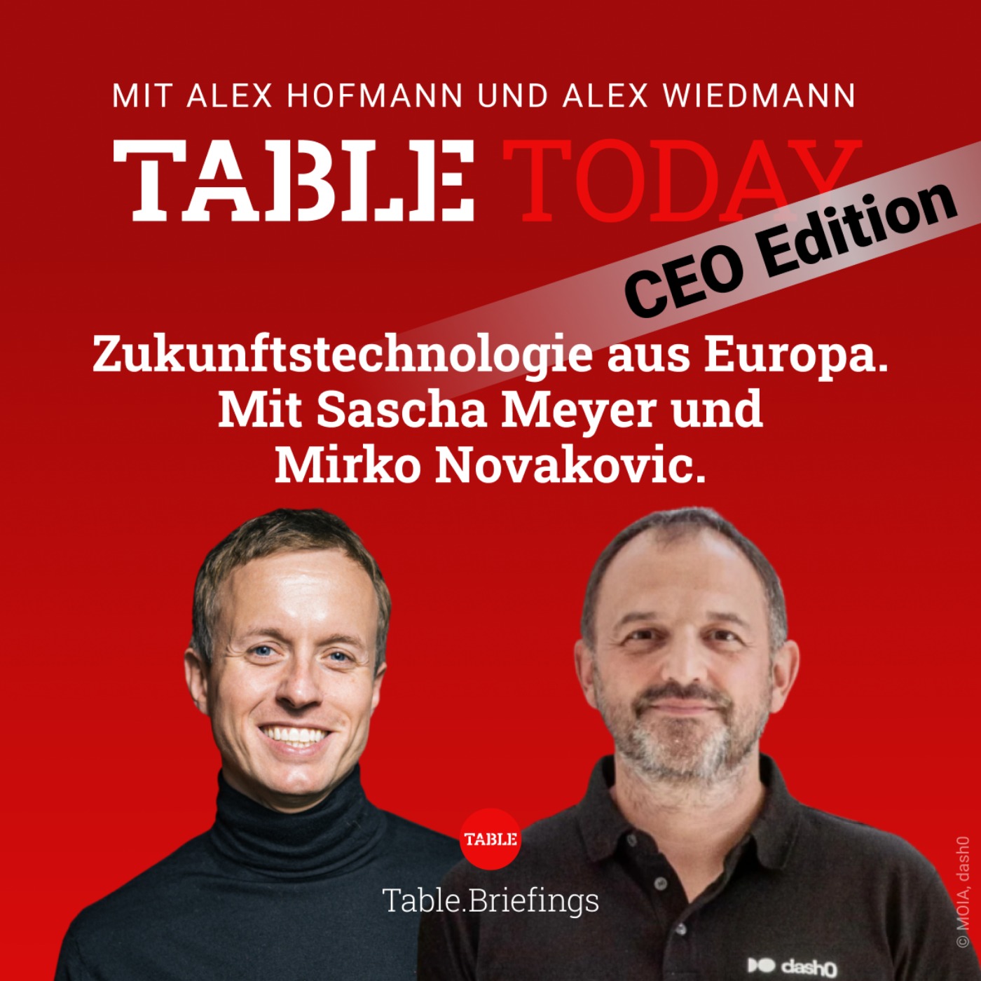 Zukunftstechnologie aus Europa. Mit Sascha Meyer und Mirko Novakovic