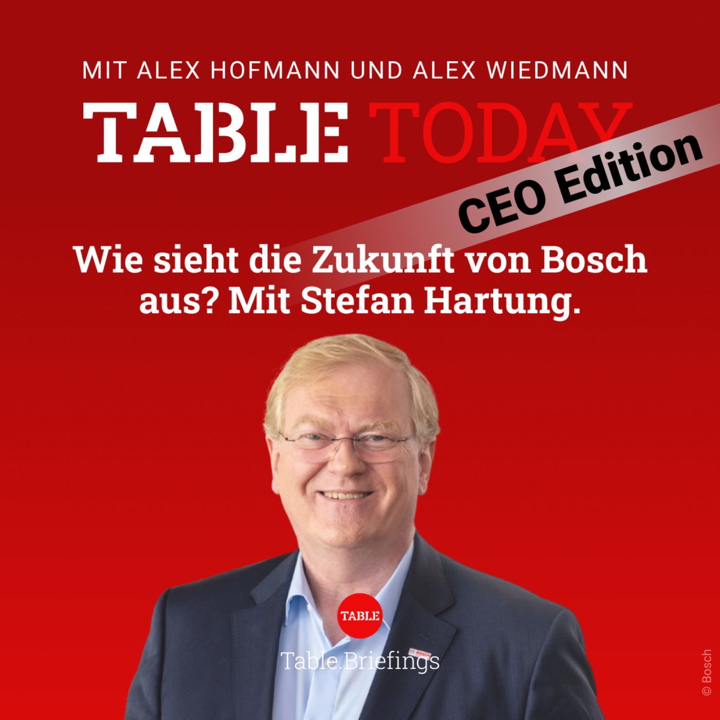 Wie sieht die Zukunft von Bosch aus? Mit Stefan Hartung.