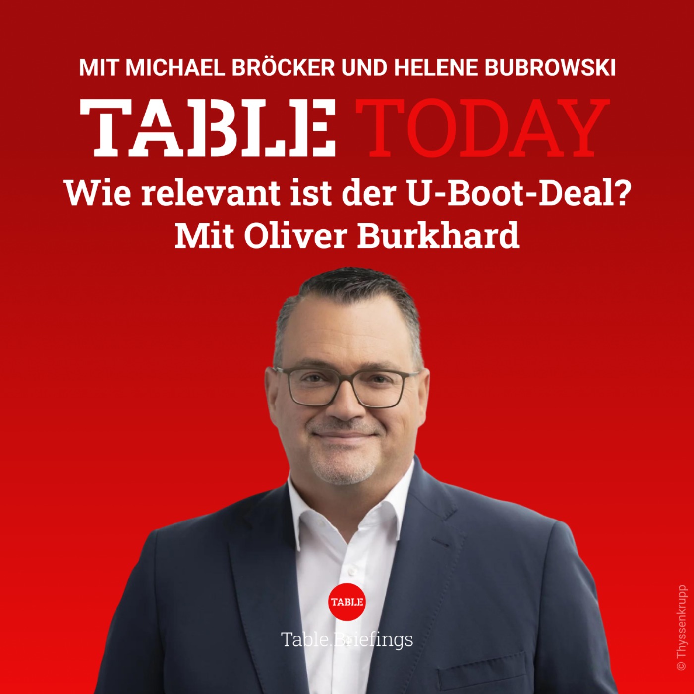 Wie relevant ist der U-Boot-Deal? Mit Oliver Burkhard episode artwork