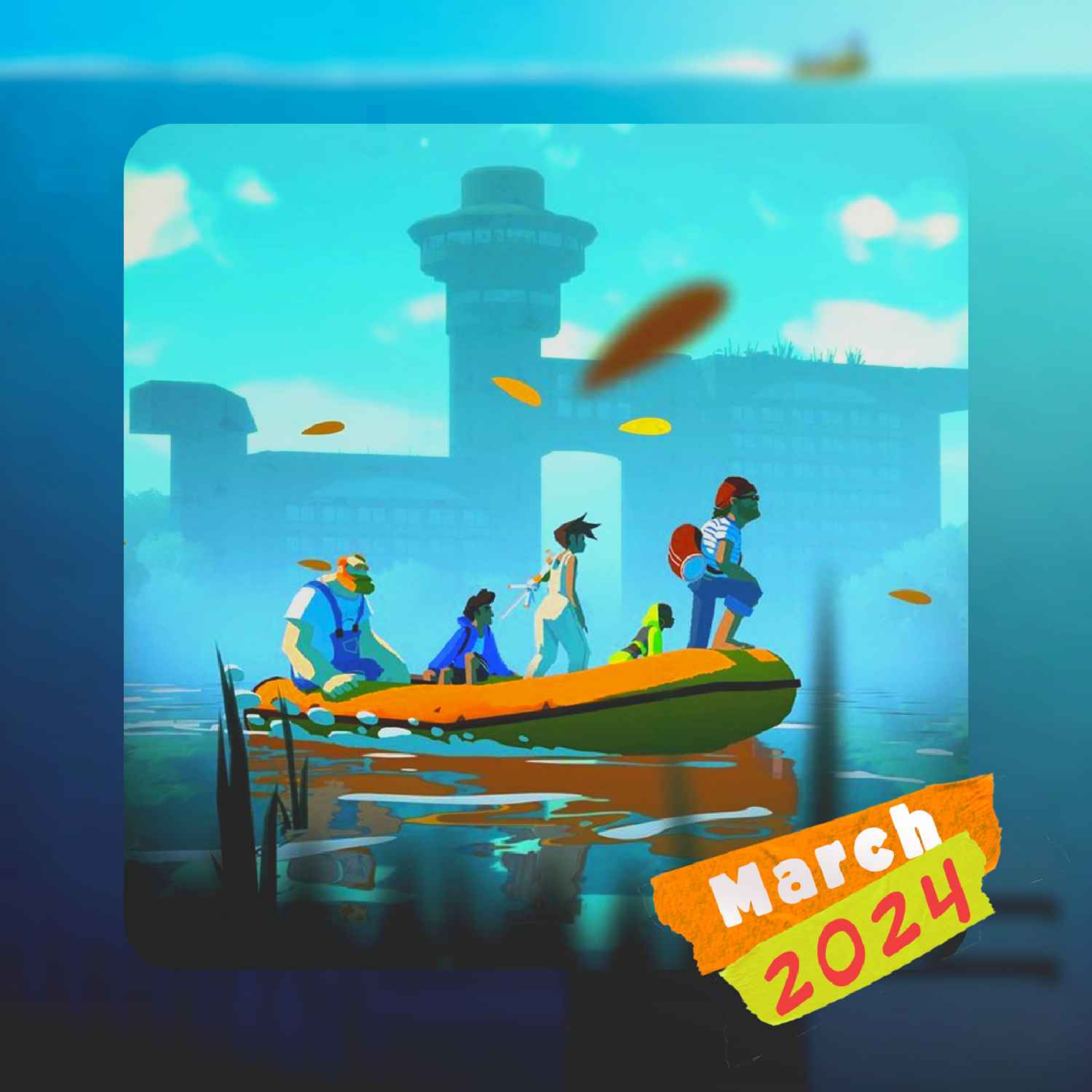 cover art for March 2024 → Best Video Game Music 🚤
