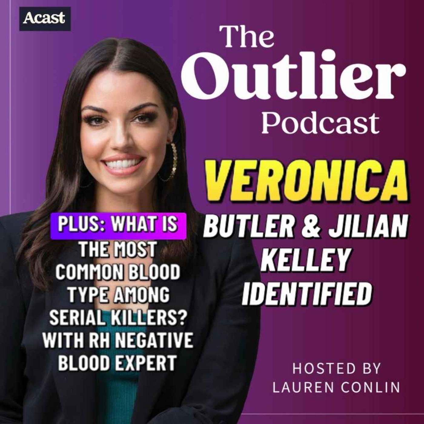 cover art for VERONICA BUTLER & JILIAN KELLEY IDENTIFIED. Plus "GOD'S MISFITS" first court appearance; and a discussion with MICHAEL DAMMANN, RH Negative Blood Type Expert