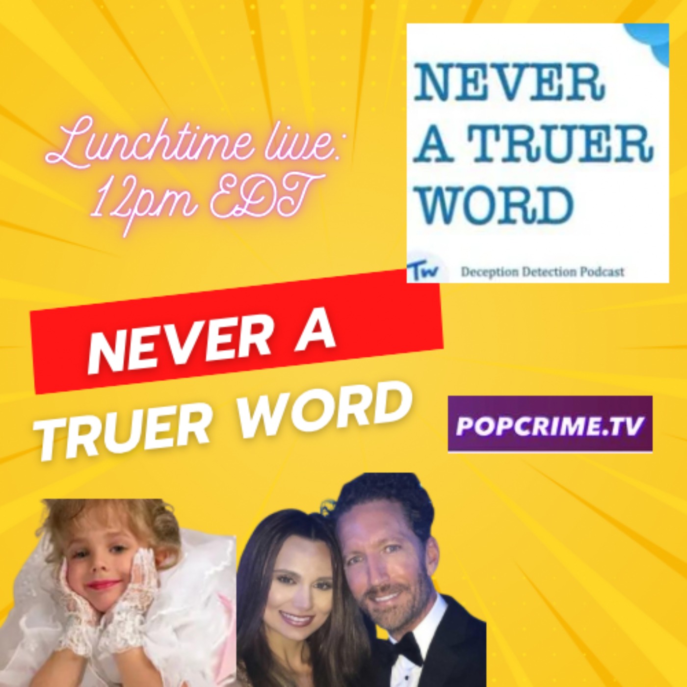 PopCrimeTV: Lunchtime Live with JACK FOX of NEVER A TRUER WORD- Black Swan trial, Jonbenet 911 Call & MORE!