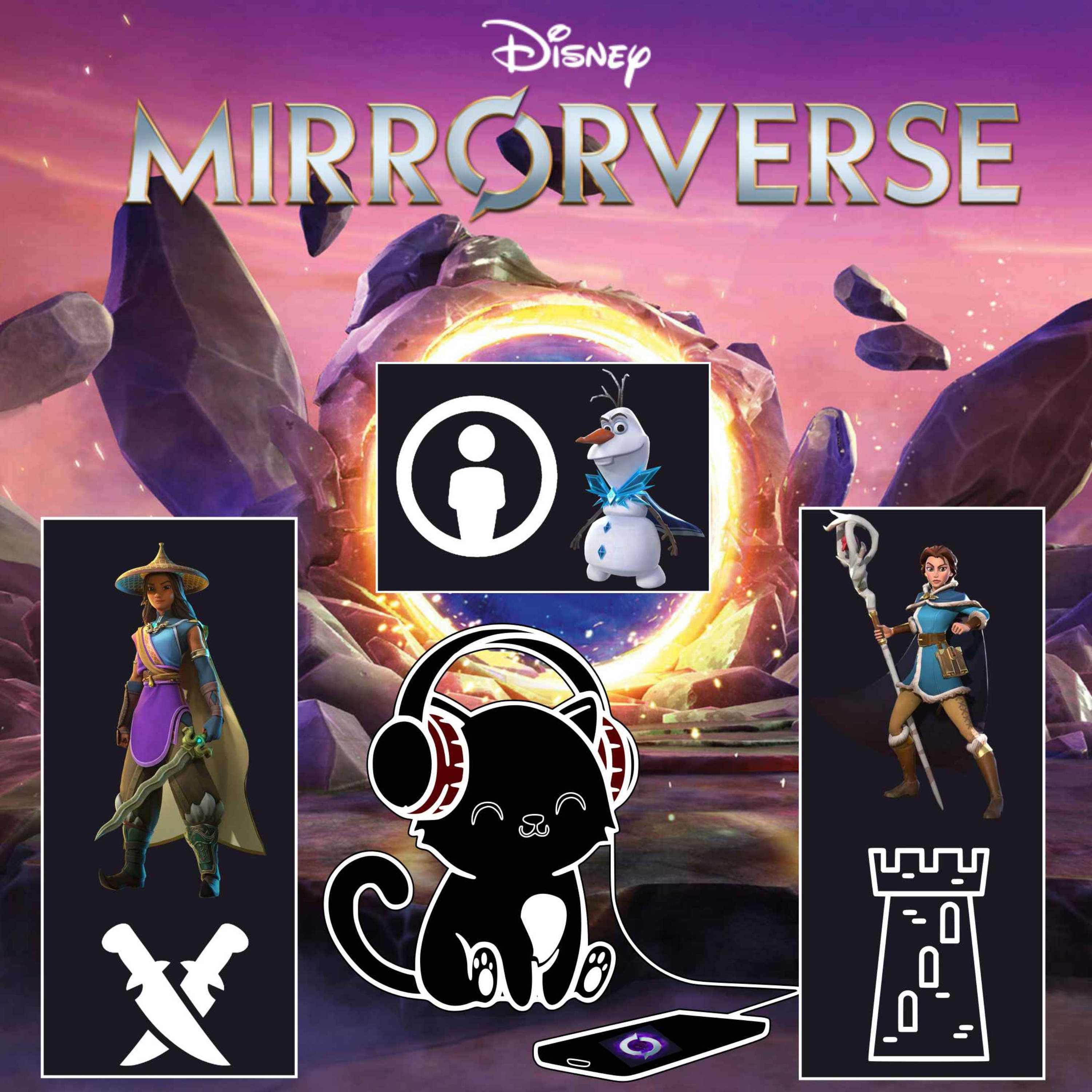 Neko Shorts - Disney Mirrorverse