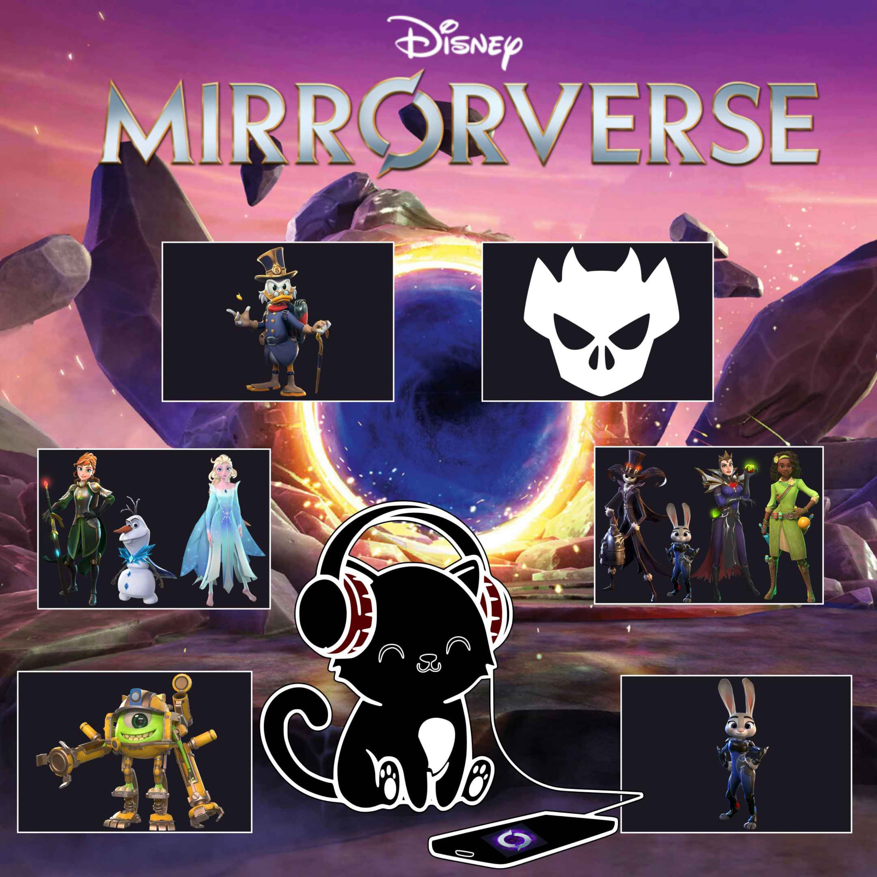 Neko Shorts - Disney Mirrorverse