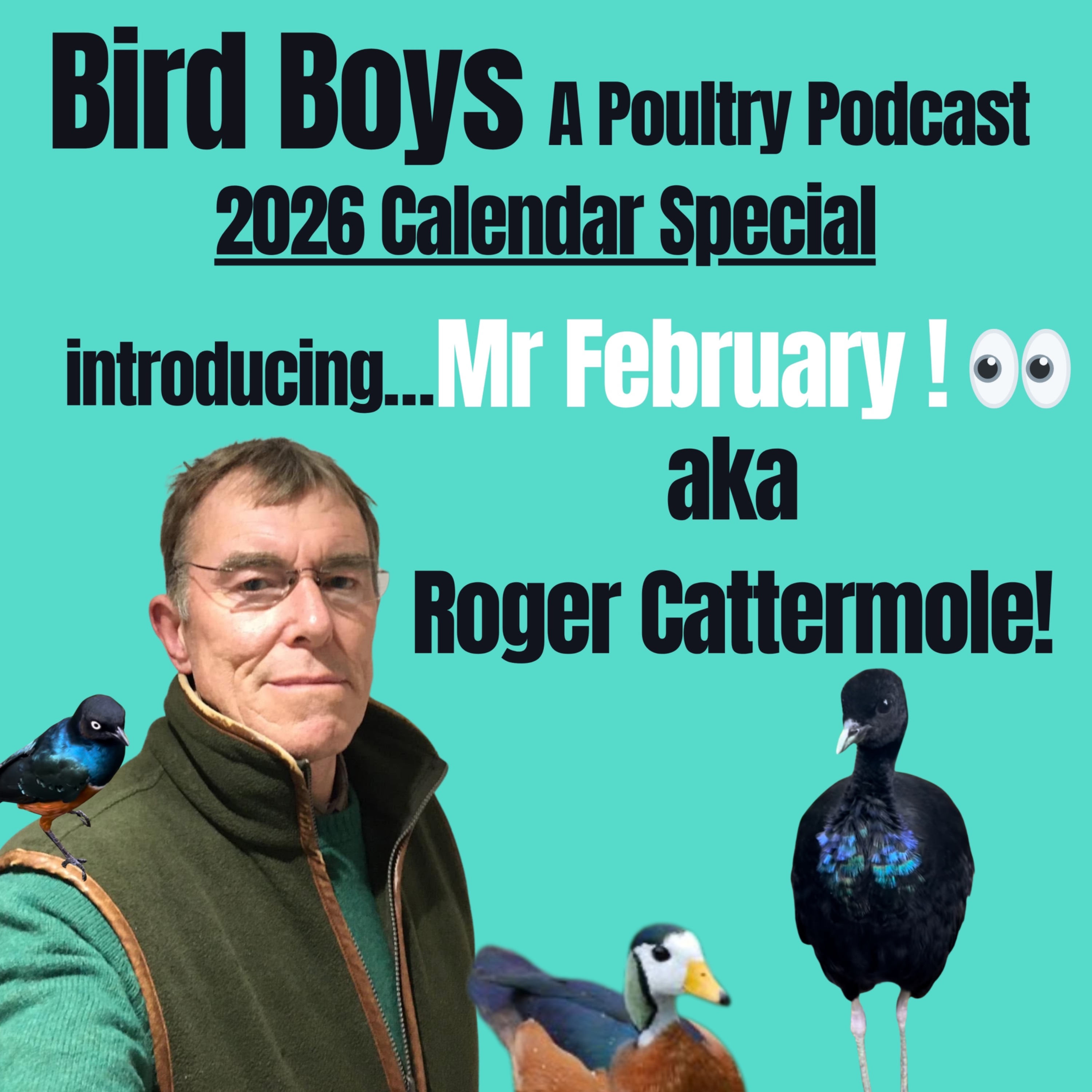 Introducing Mr February - Roger Cattermole!