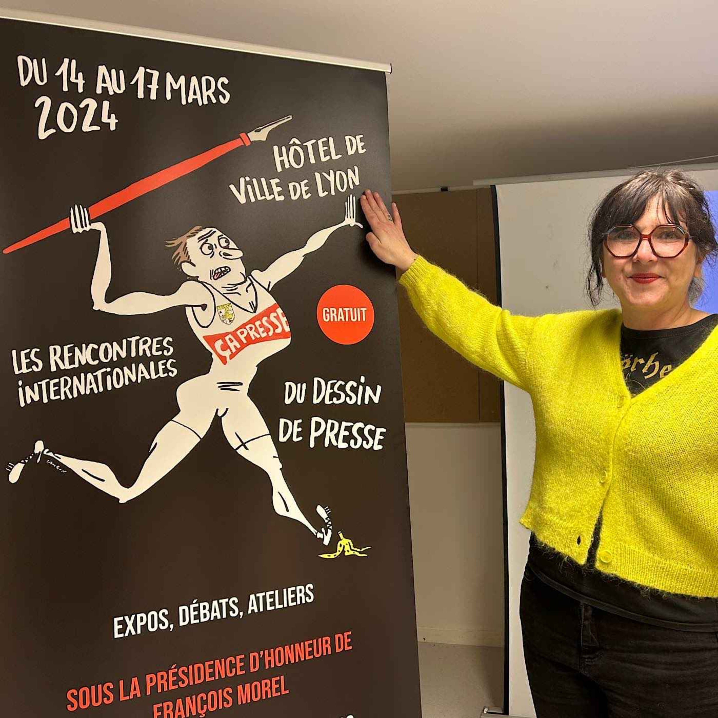 Lyon, capitale du dessin de presse du 14 au 17 mars