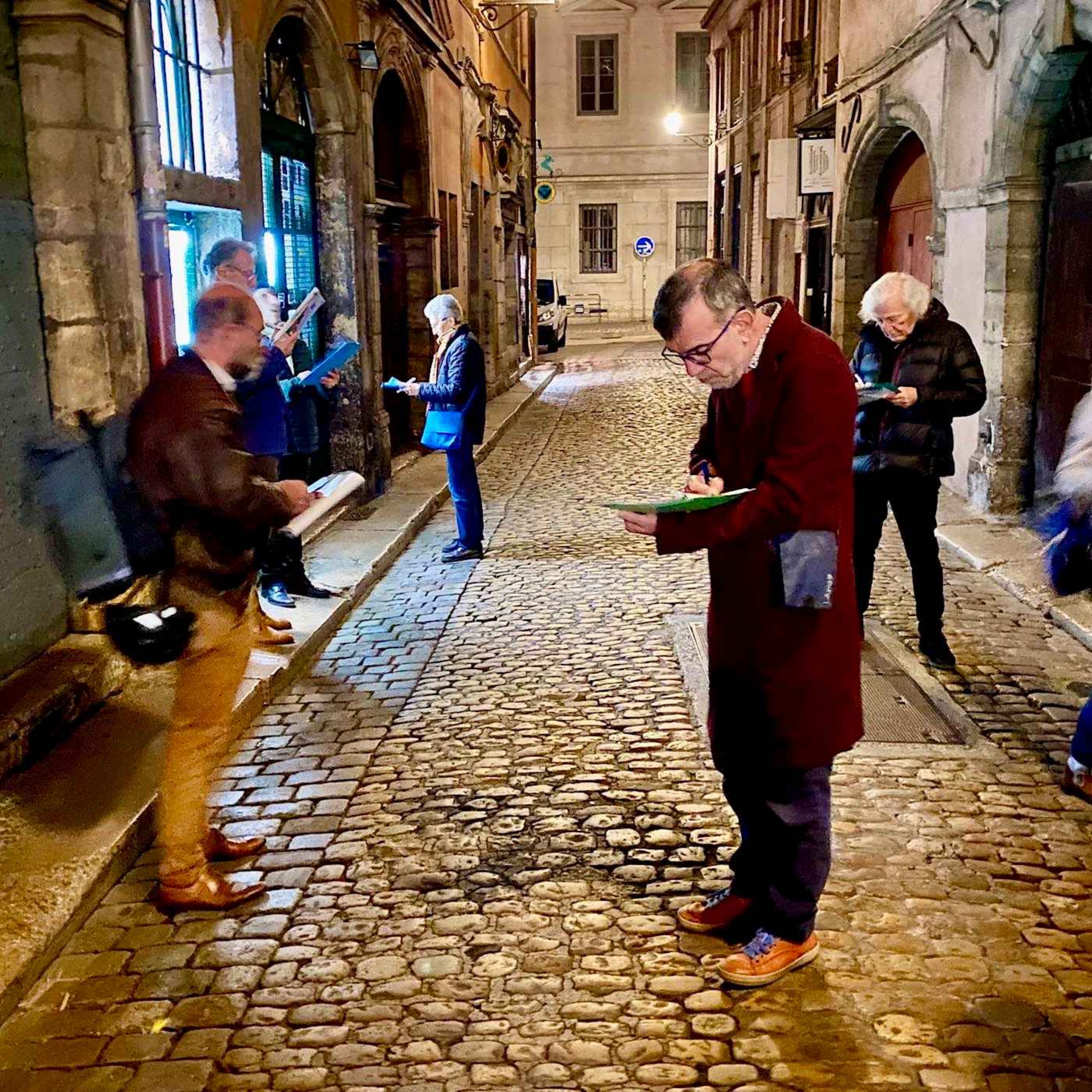 La Ville de Lyon teste l'éclairage adaptatif dans le Vieux-Lyon