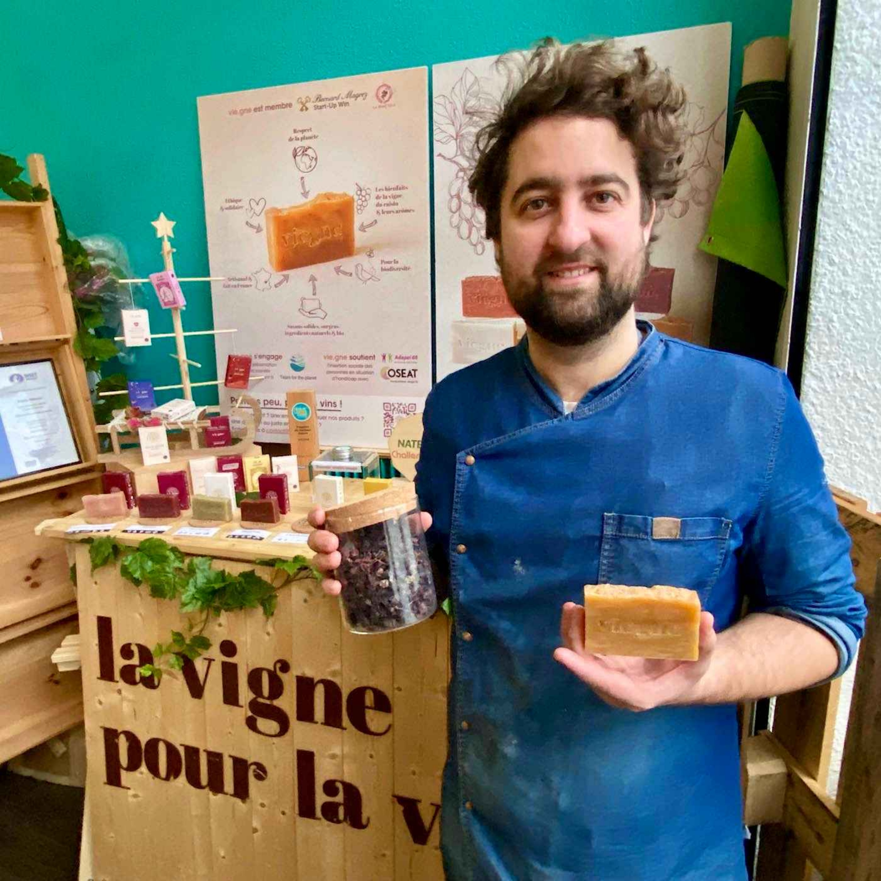 Vie.gne : des savons inspirés des parfums de cépages