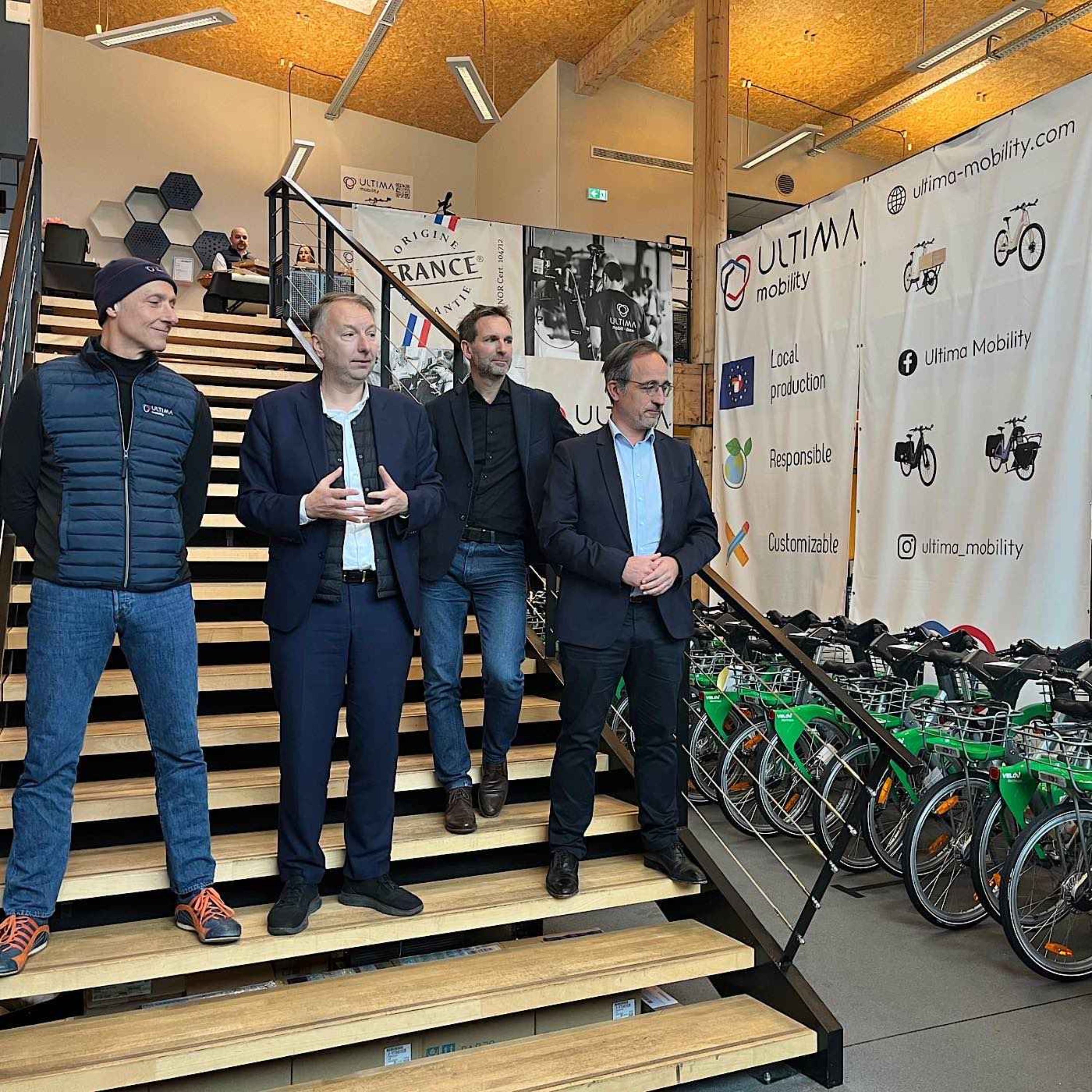 Ultima Mobility : la start-up lyonnaise derrière les nouveaux Vélo'v électriques