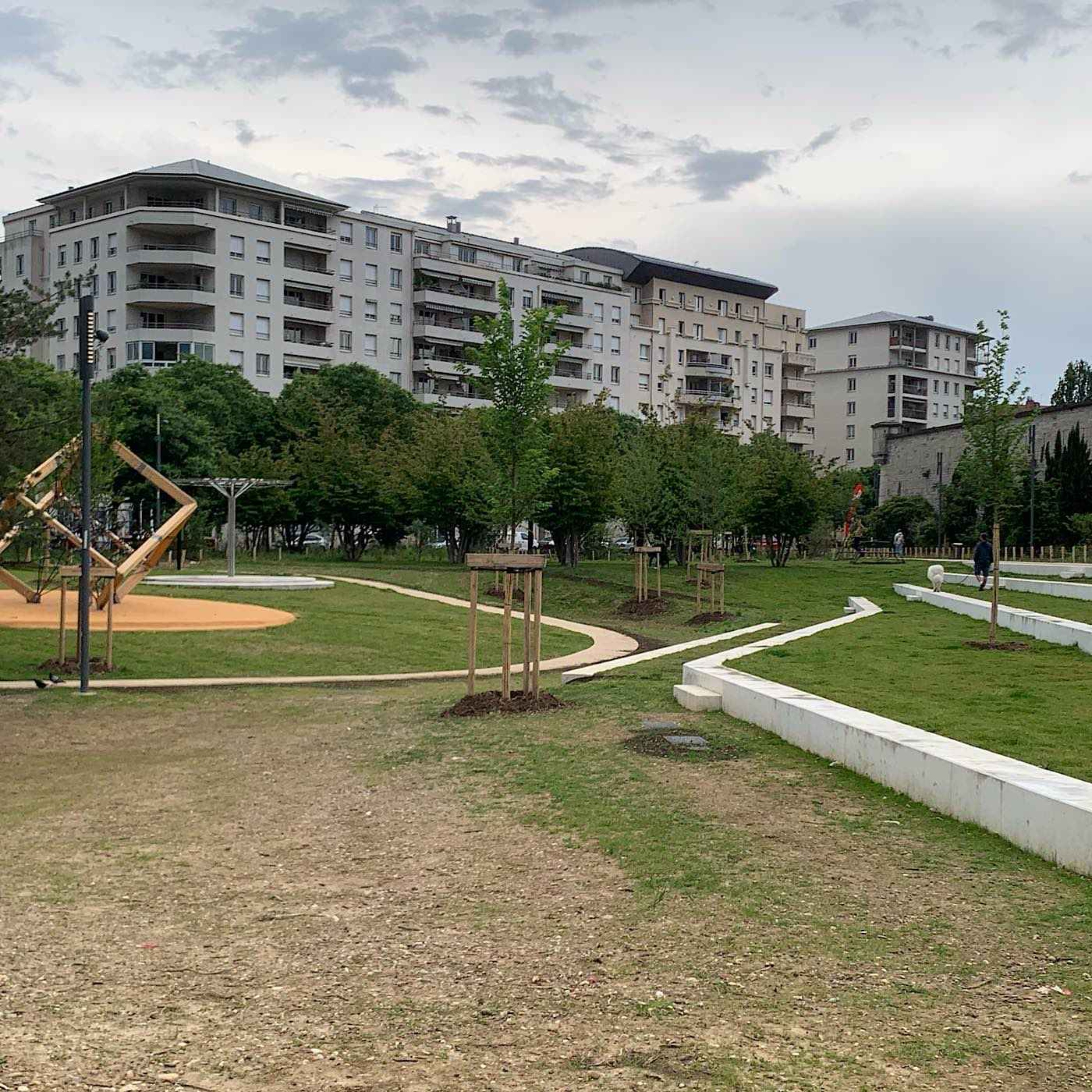 Parc Mandela : un espace de respiration près de la Part-Dieu