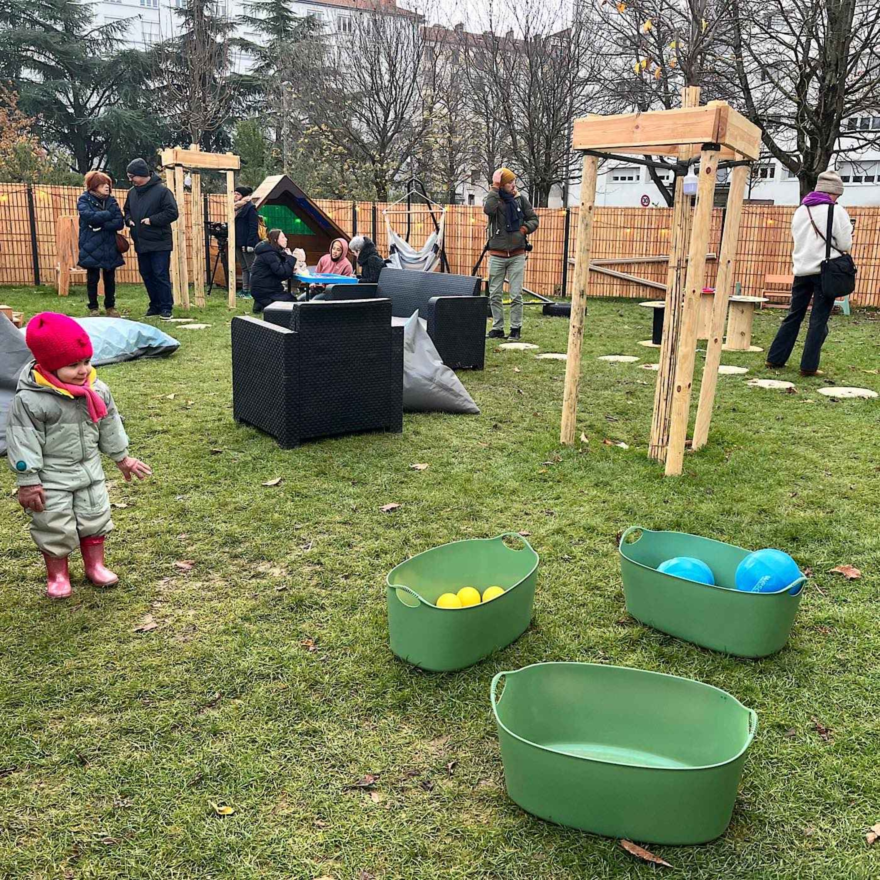 Souris en Herbe : la première crèche en plein air à Lyon