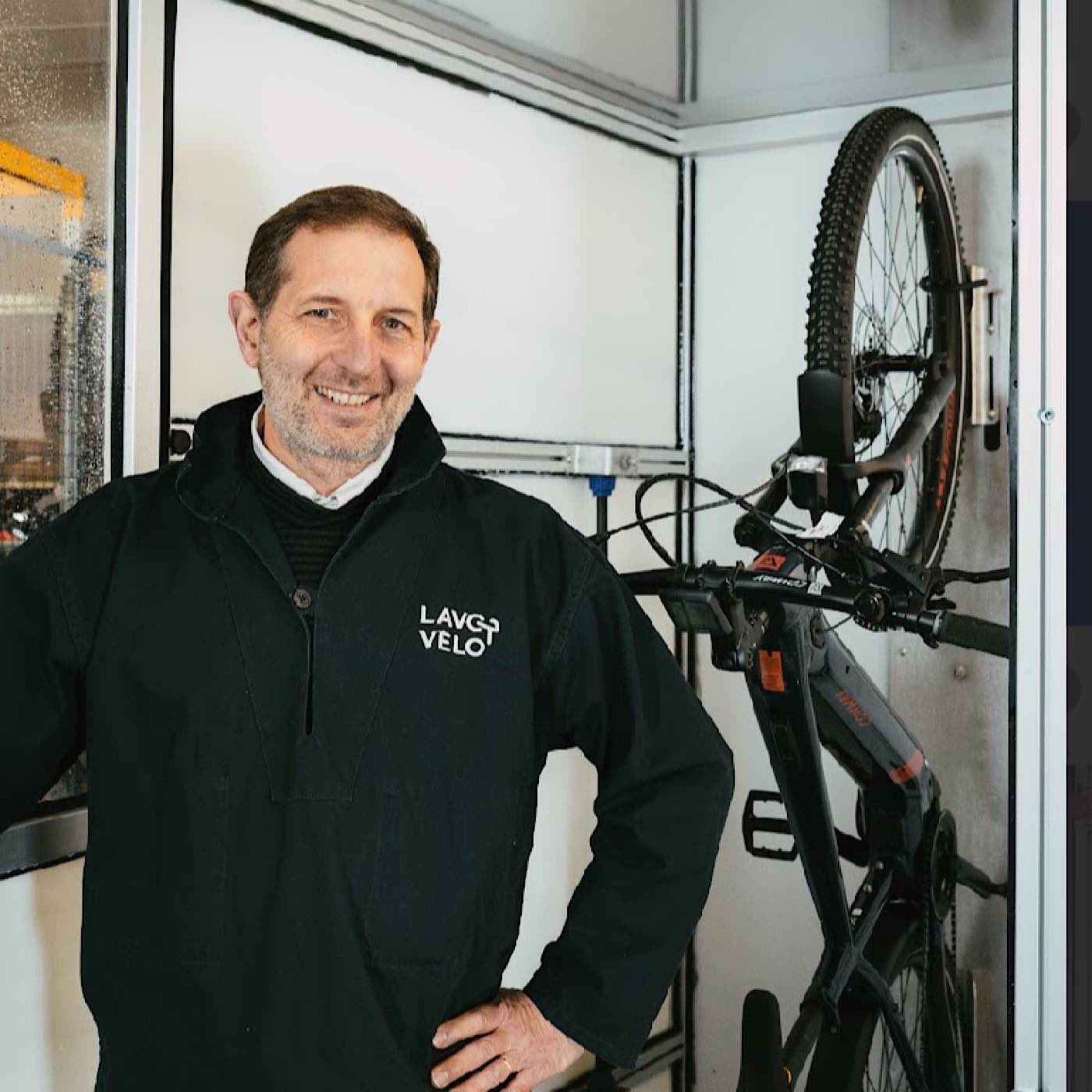 Lavovélo : la machine à laver les vélos pour les pros