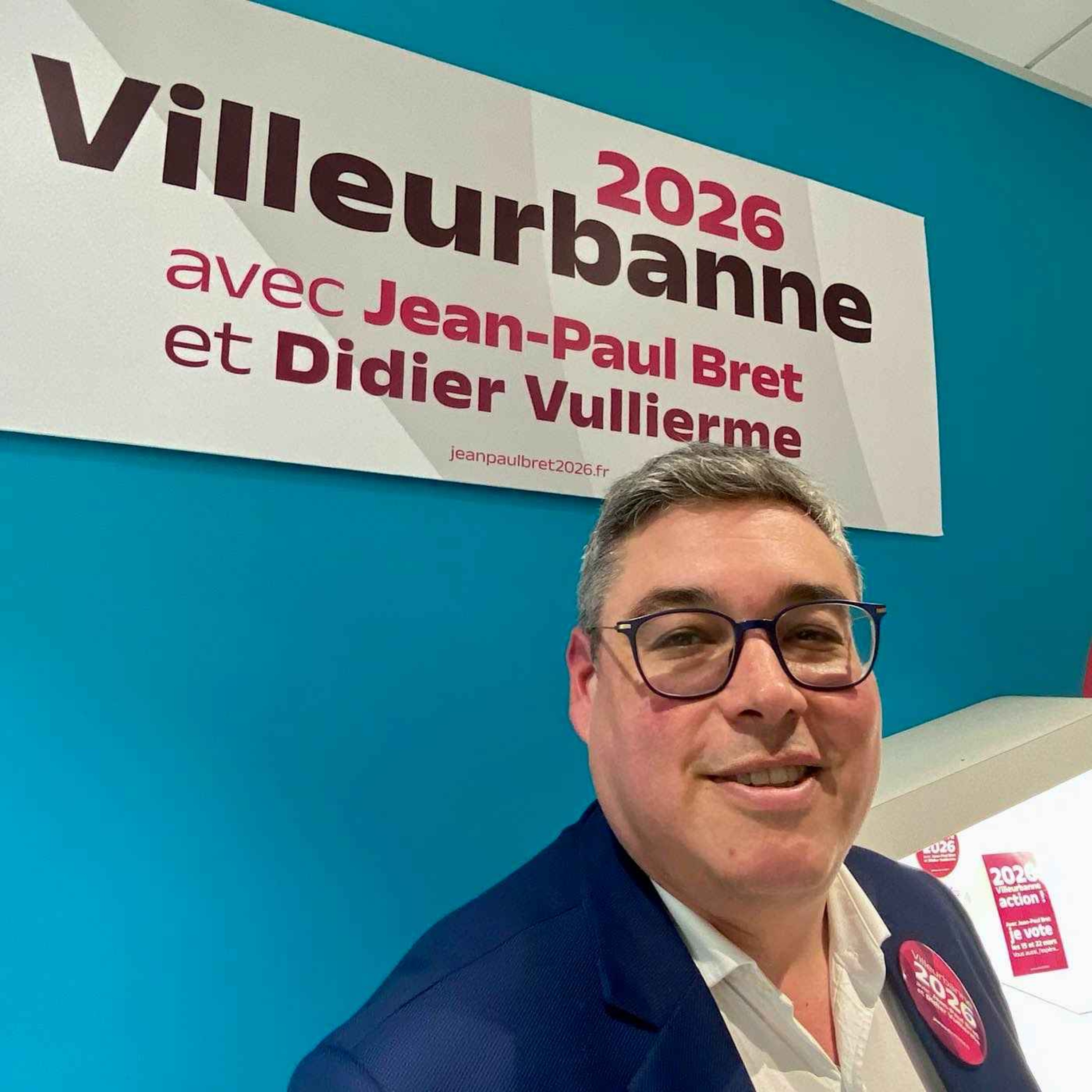 Métropolitaines : "Villeurbanne doit être mieux considérée" Didier Vullierme