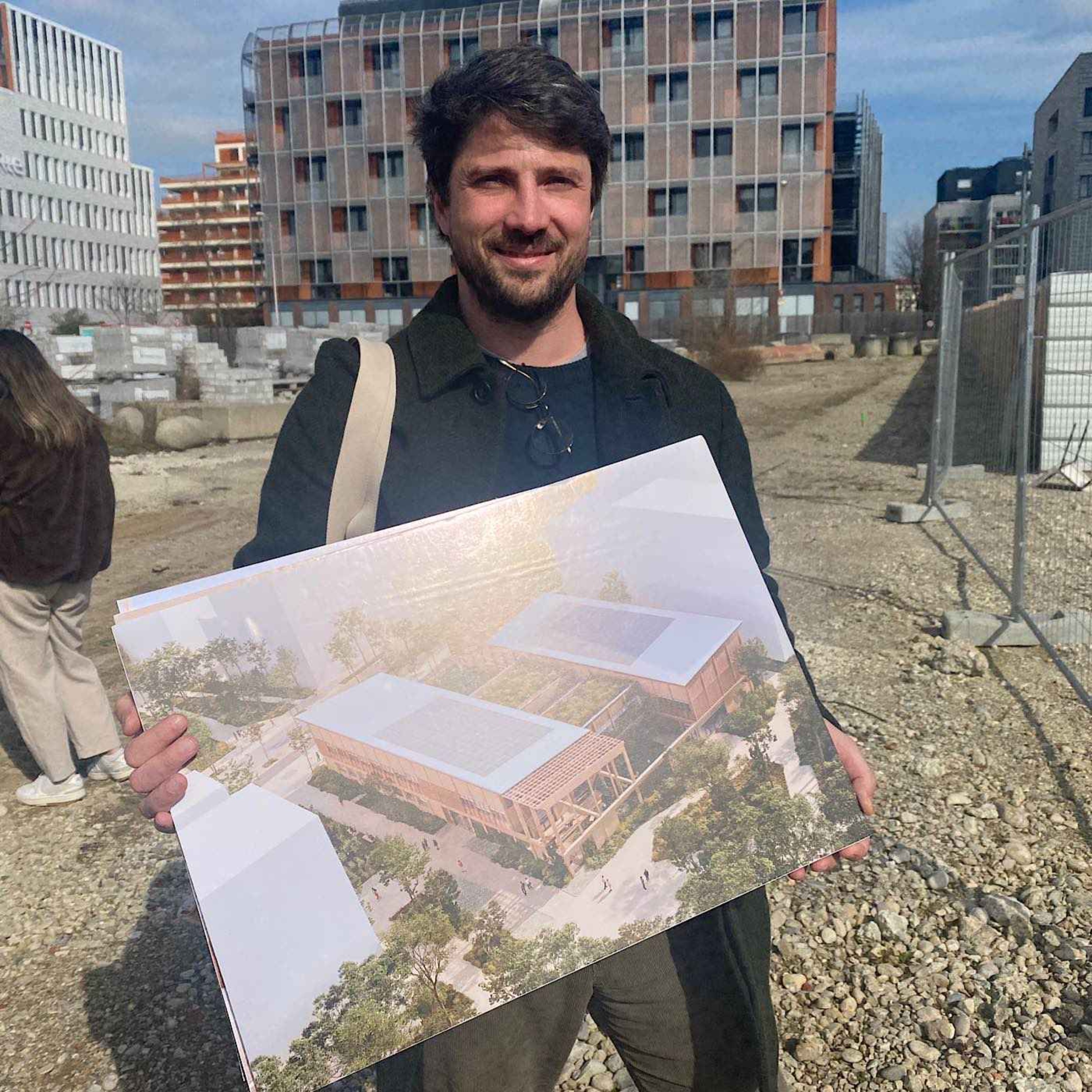 Le Pole Sportif Social et Culturel de Gerland sort enfin de terre