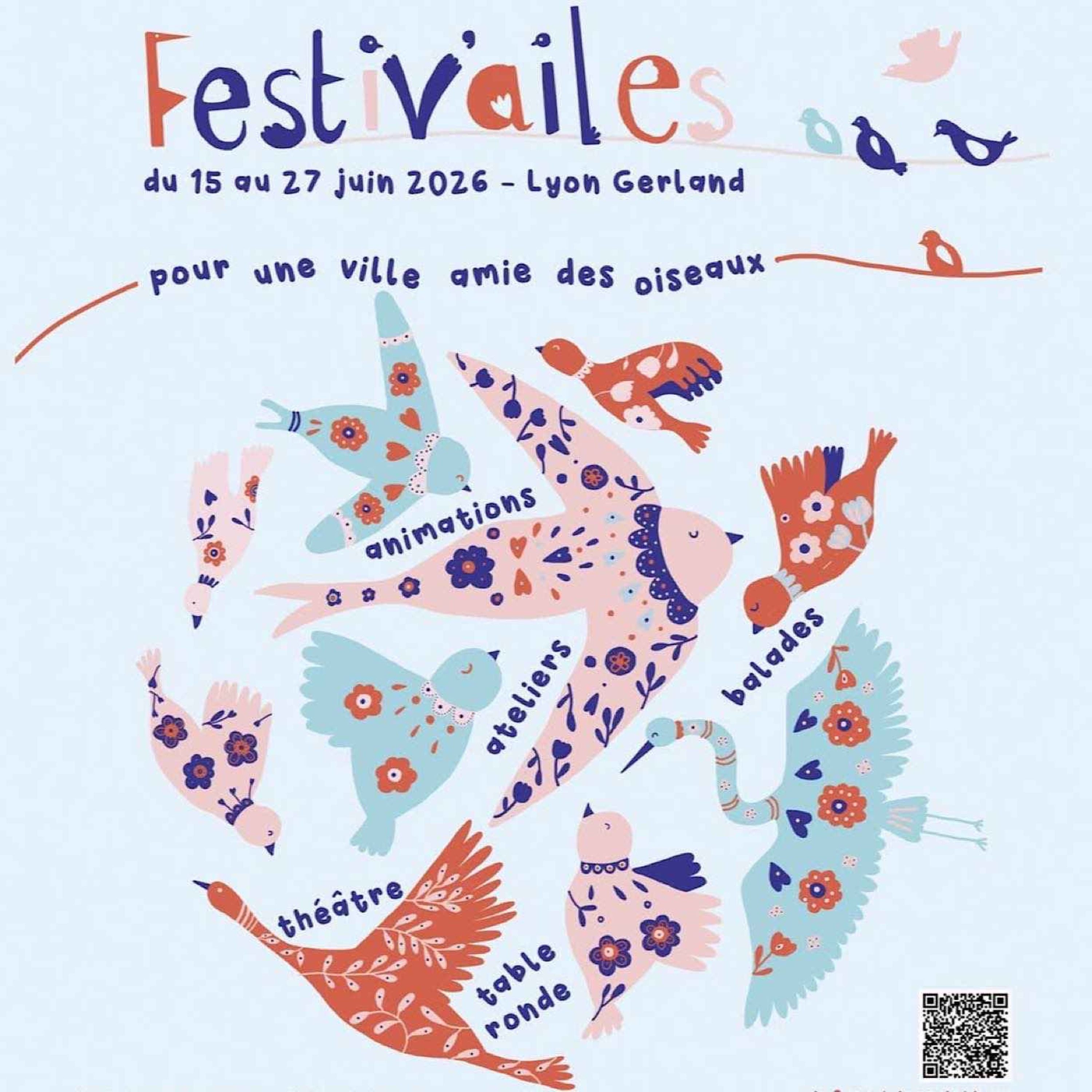 Festival Festiv'Ailes : Gerland célèbre les oiseaux