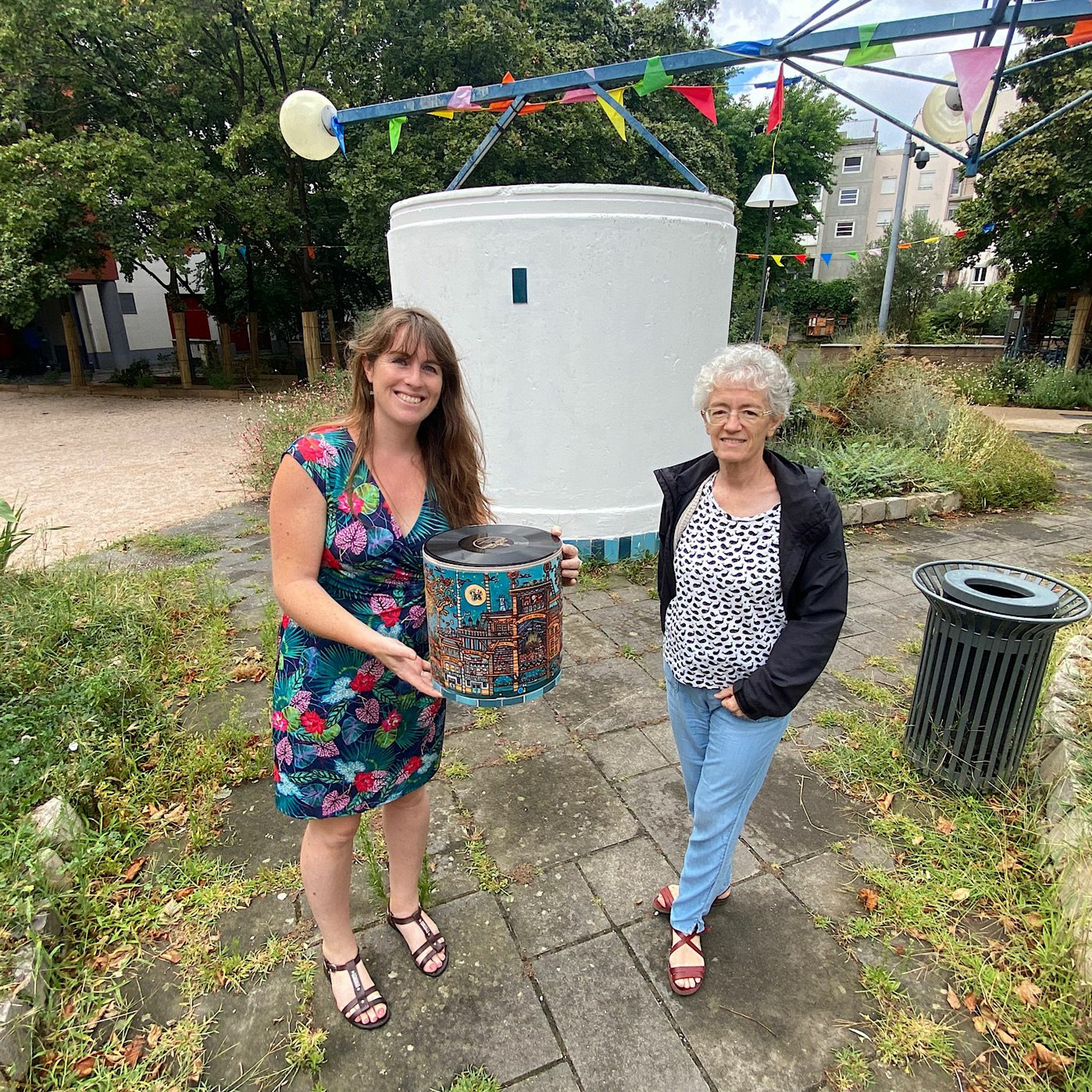 Une fresque à Gerland pour raconter l'histoire du quartier