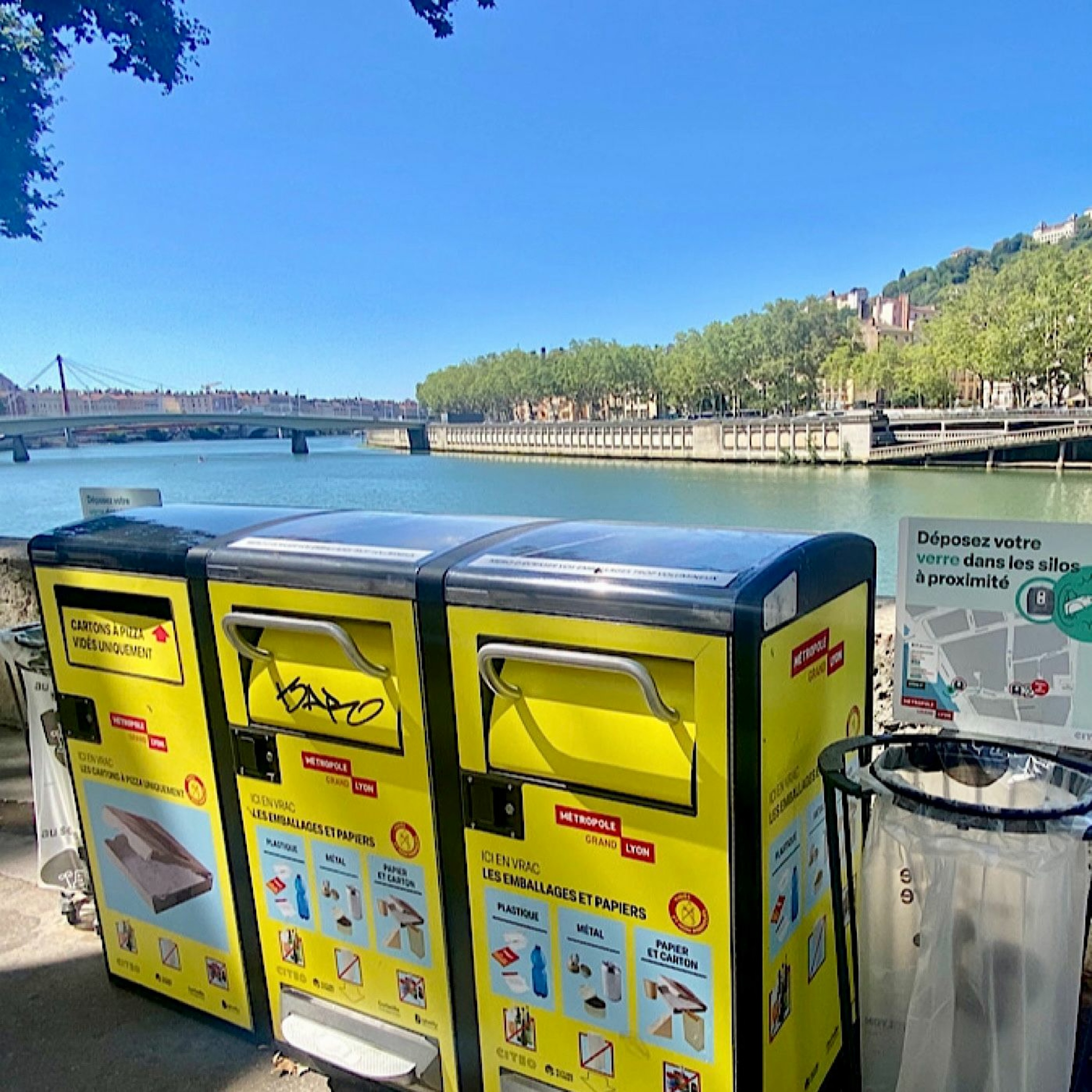 Rives de Saône : les déchets compactés éloignés de la rivière