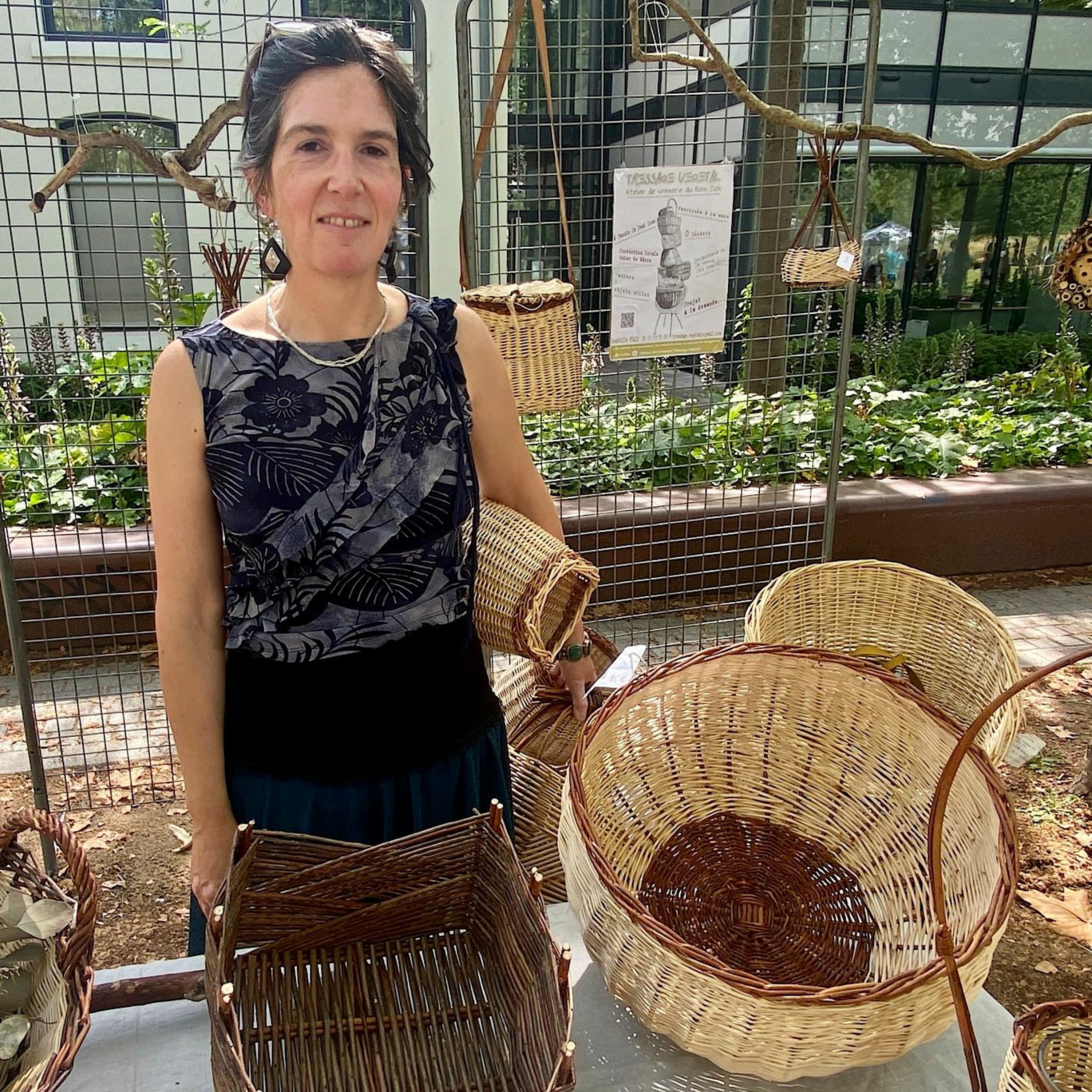 Tressage Végétal : l'art de l'osier aux Grandes Voisines