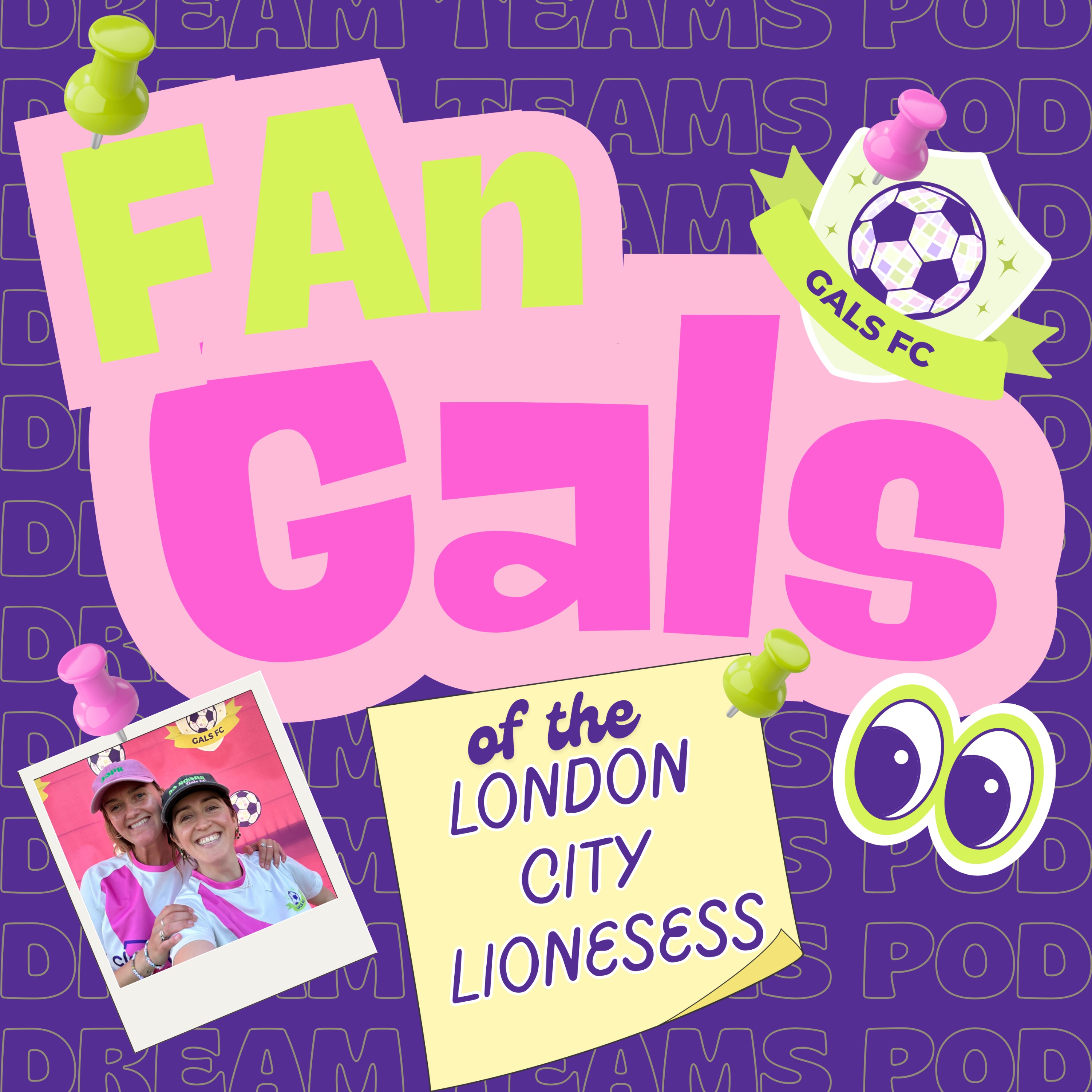 The Fan Gals of London City Lionesess