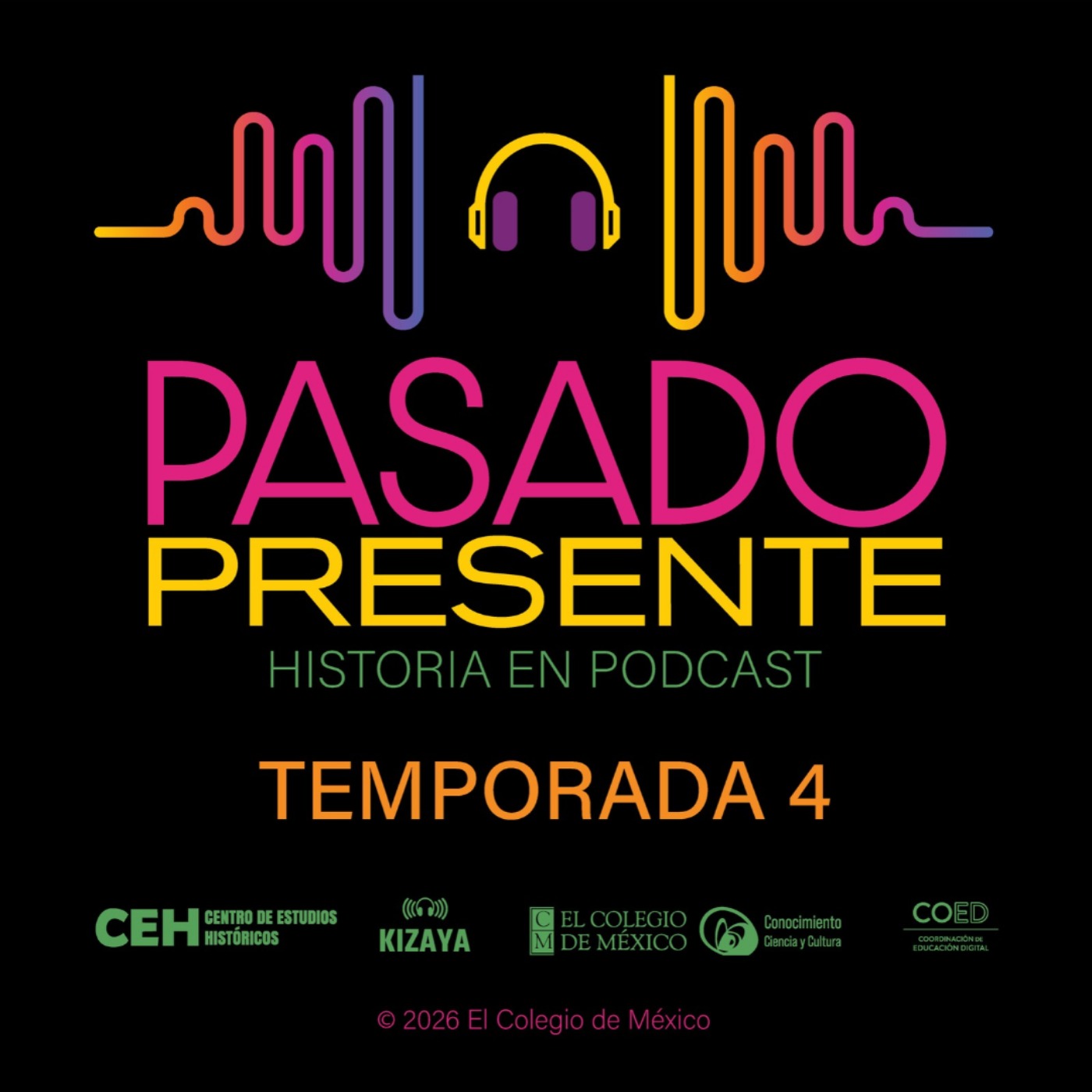 Portada de Pasado/Presente: Historia en Podcast