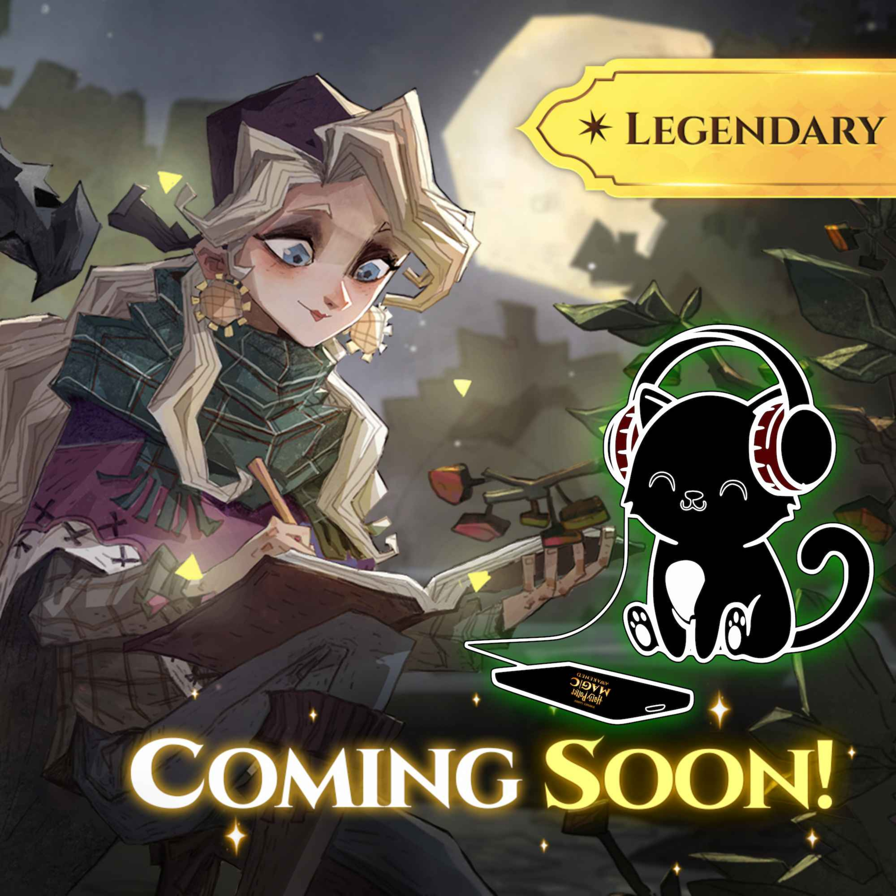 Neko Shorts - Harry Potter Eleva la Magia