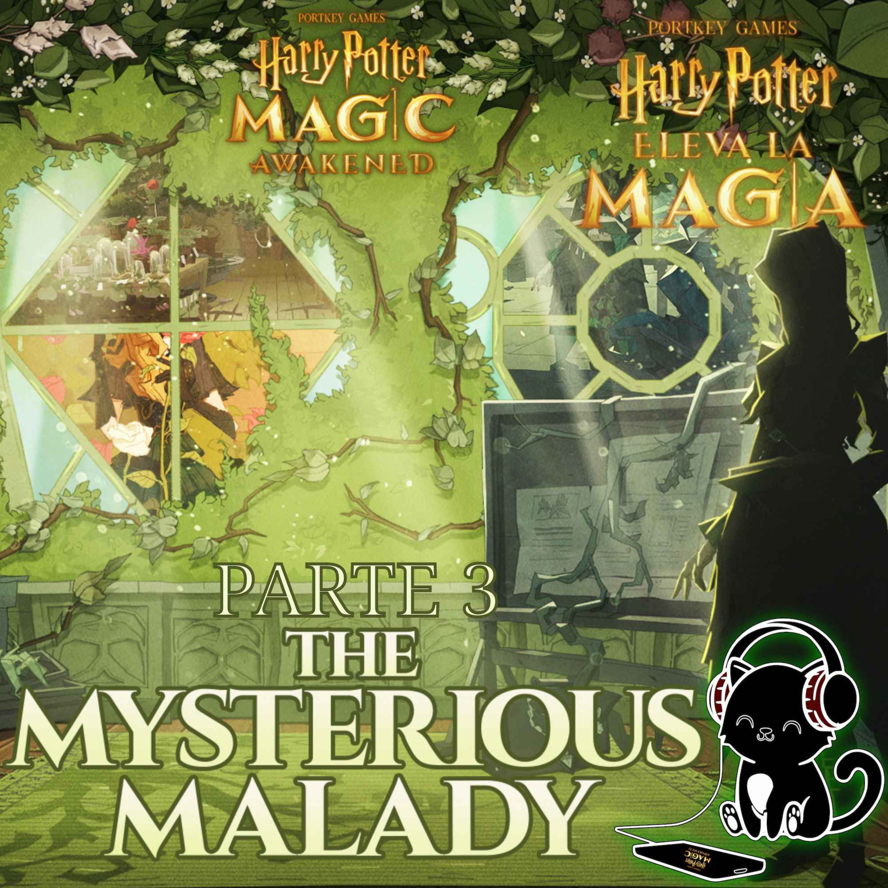 Neko Shorts - Harry Potter Eleva la Magia