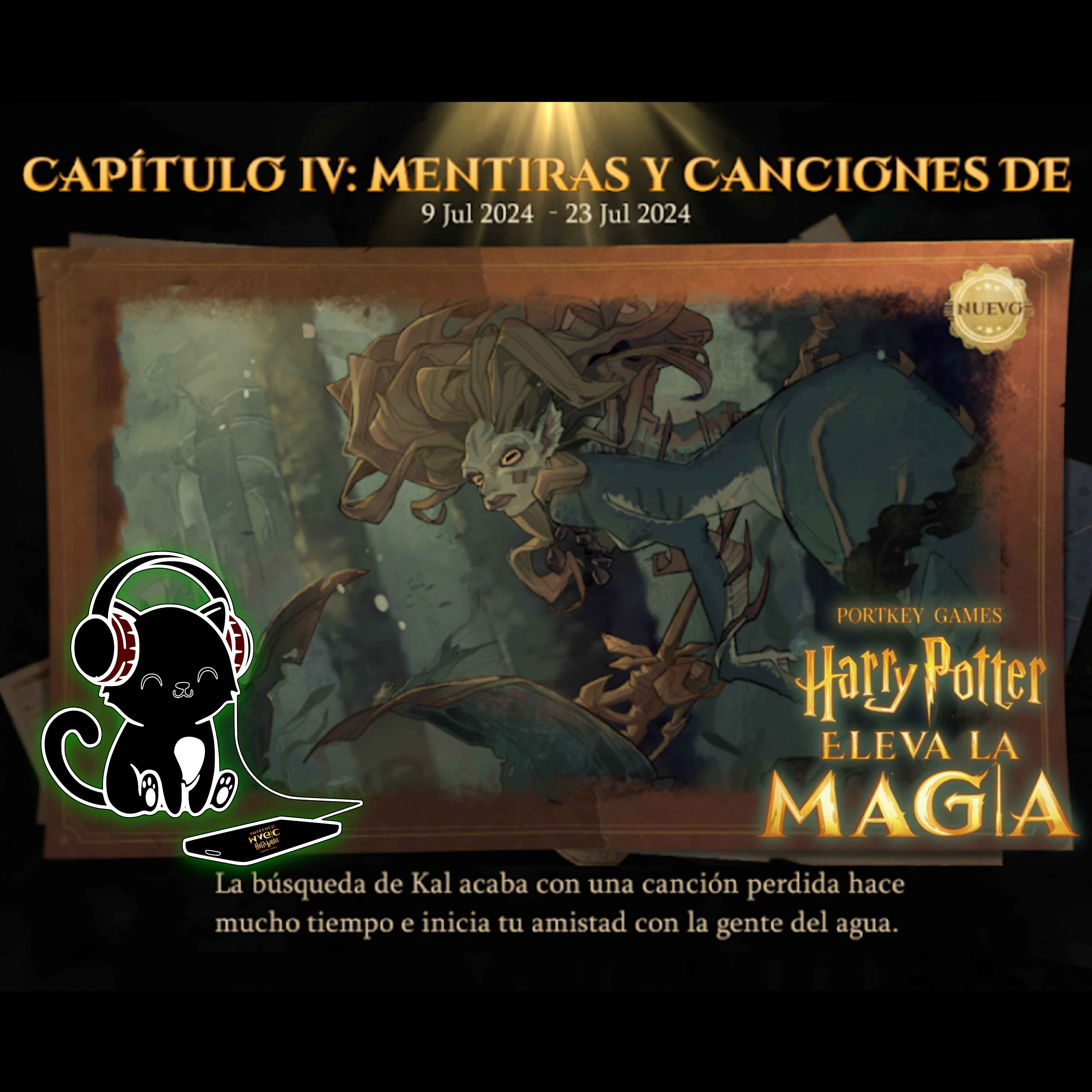 Neko Shorts - Final de  temporada Canción de cuna del Lago Negro del juego Harry Potter Eleva la Magia. episode artwork