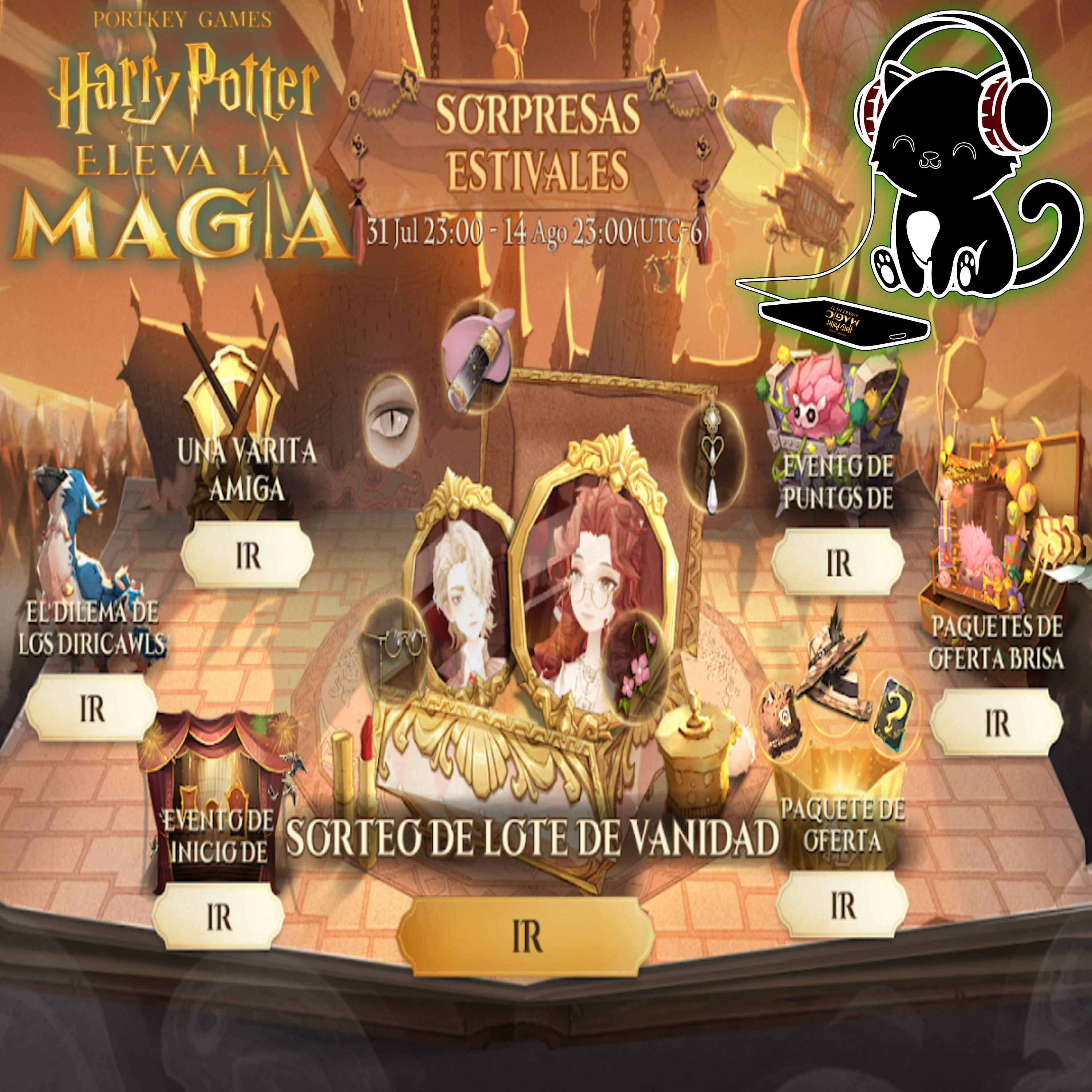 Neko Shorts - Sorpresas Estivales del juego Harry Potter Eleva la Magia. episode artwork