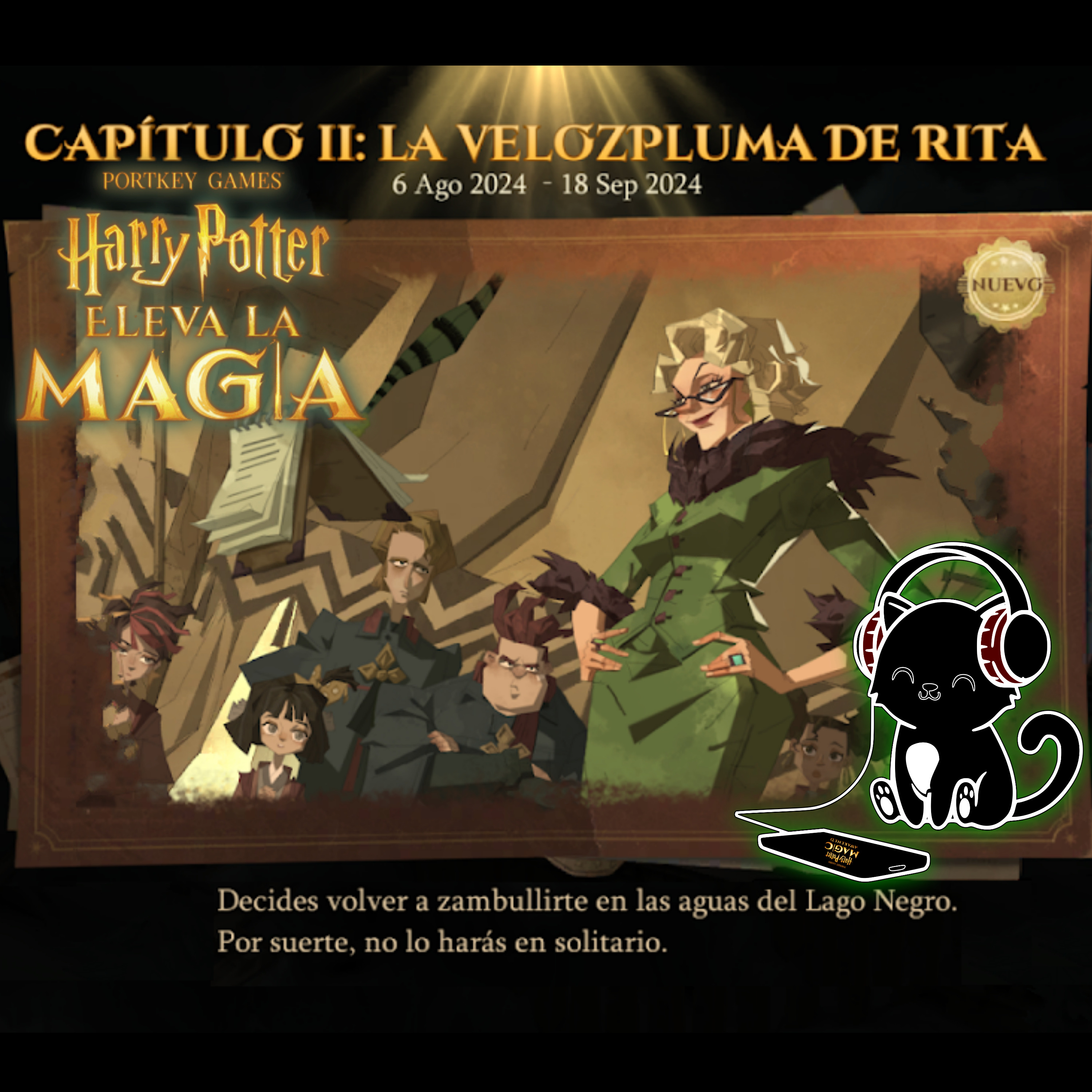 Neko Shorts - Fase 2 de la temporada Copa Intercontinental de Magos del juego Harry Potter Eleva la Magia. episode artwork