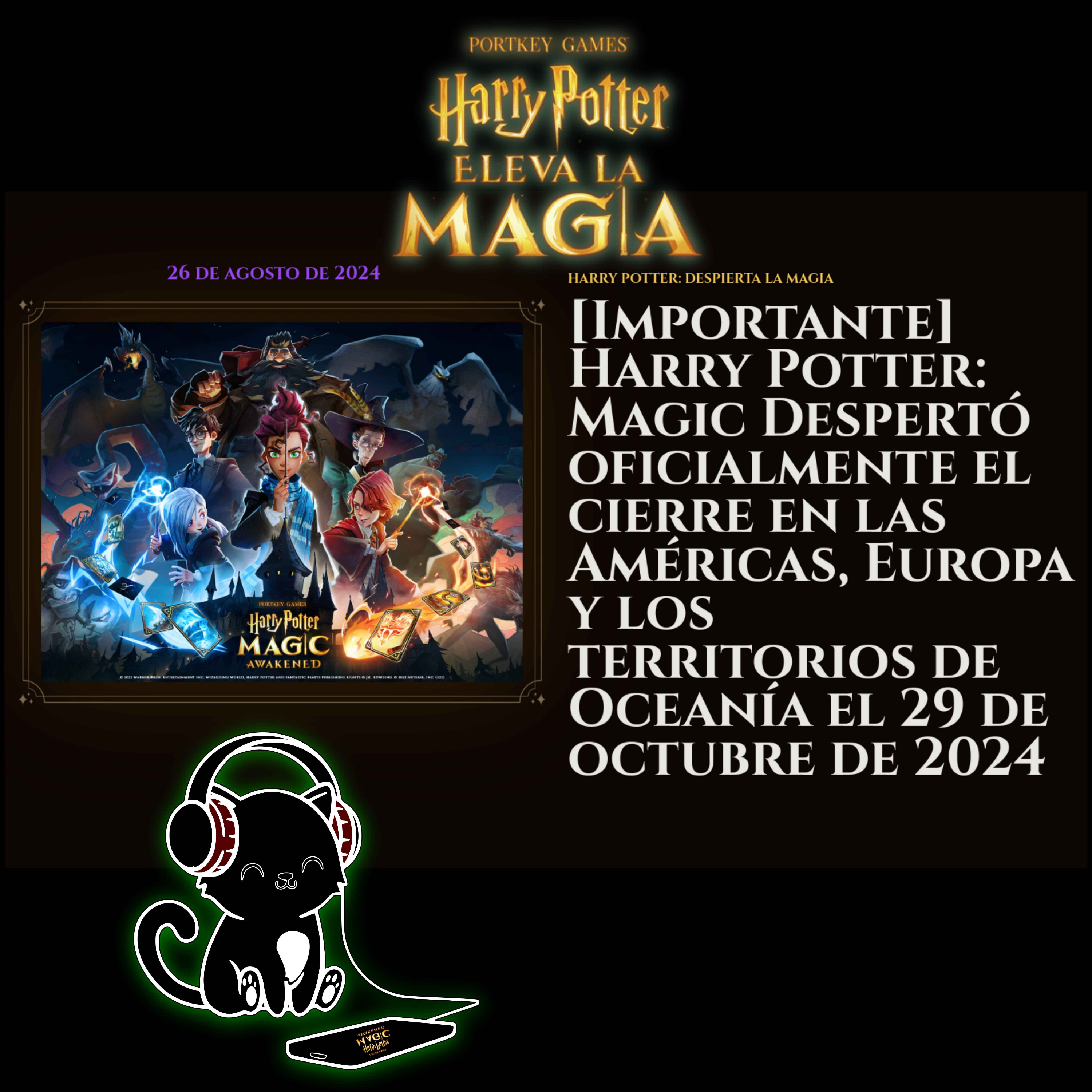 Neko Shorts - Anuncio en la página oficial de Harry Potter Eleva la Magia. episode artwork