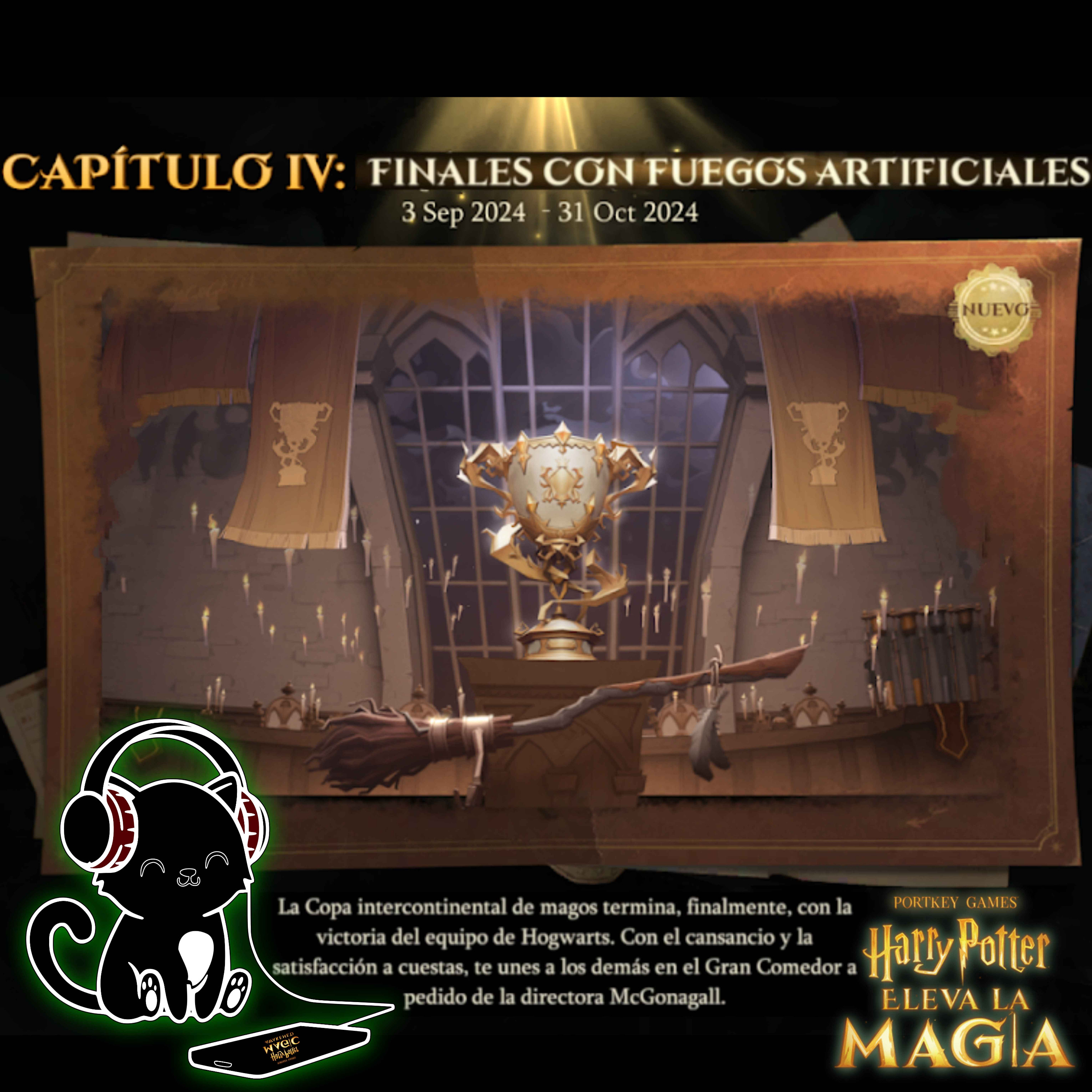 Neko Shorts - Final de temporada Copa Intercontinental de Magos del juego Harry Potter. episode artwork