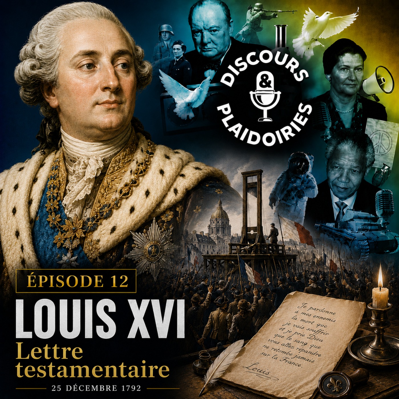 Louis XVI - Lettre testamentaire (25 décembre 1792)