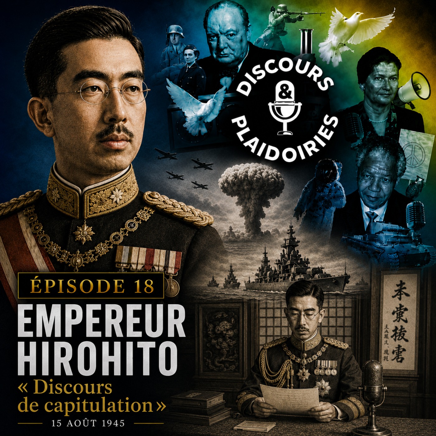 Empereur Hirohito - « Discours de capitulation » (15 aout 1945)