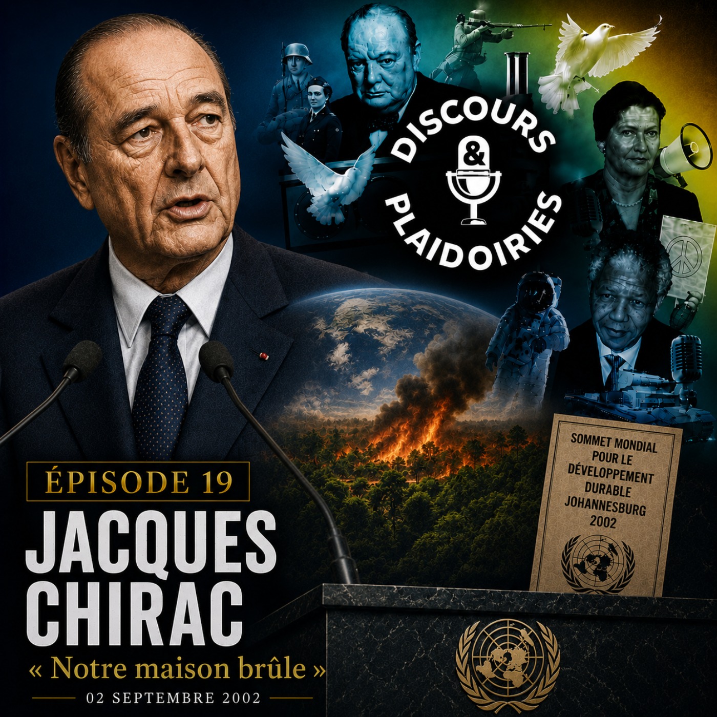 Jacques Chirac - « Notre maison brûle » (02 septembre 2002)