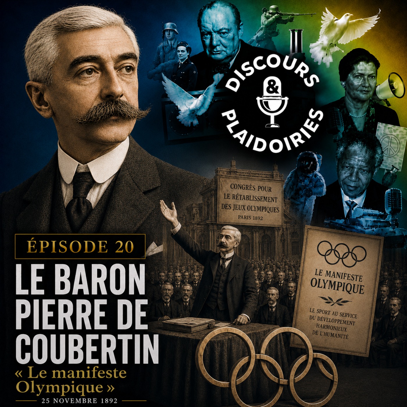 Le baron Pierre de Coubertin - « Le manifeste Olympique » (25 novembre 1892)