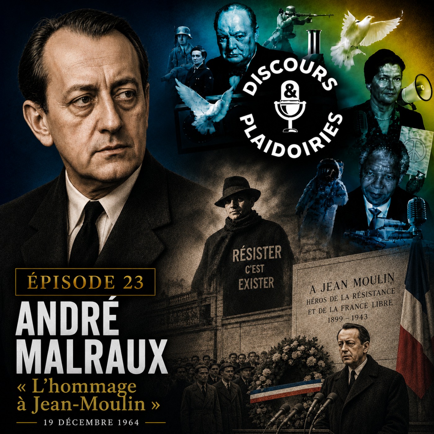 André Malraux - « L'hommage à Jean-Moulin » (19 décembre 1964)