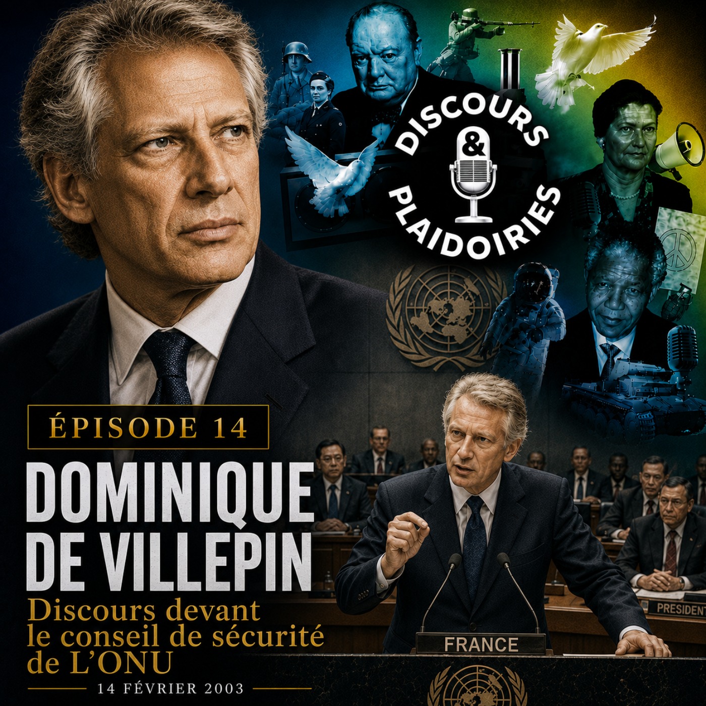 Dominique de Villepin - Discours devant le conseil de sécurité de L’ONU (14 février 2003)