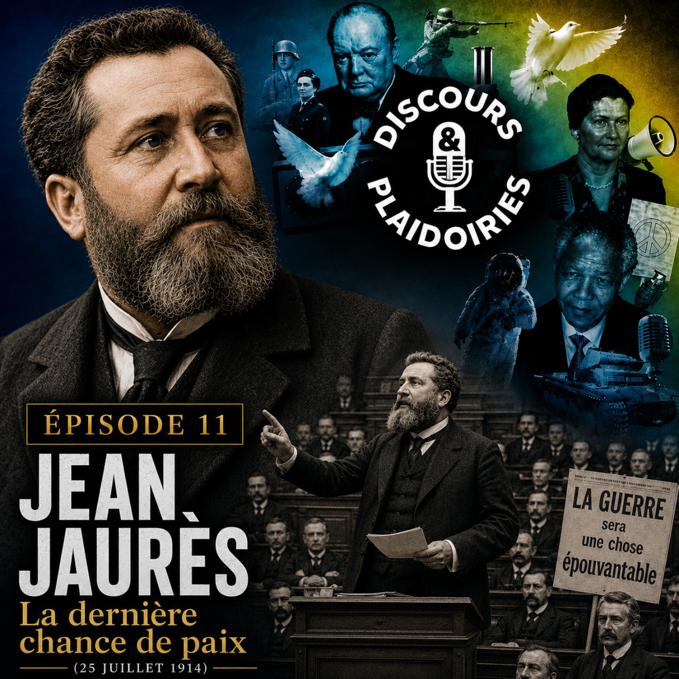Jean Jaurès - La dernière chance de paix (25 juillet 1914)