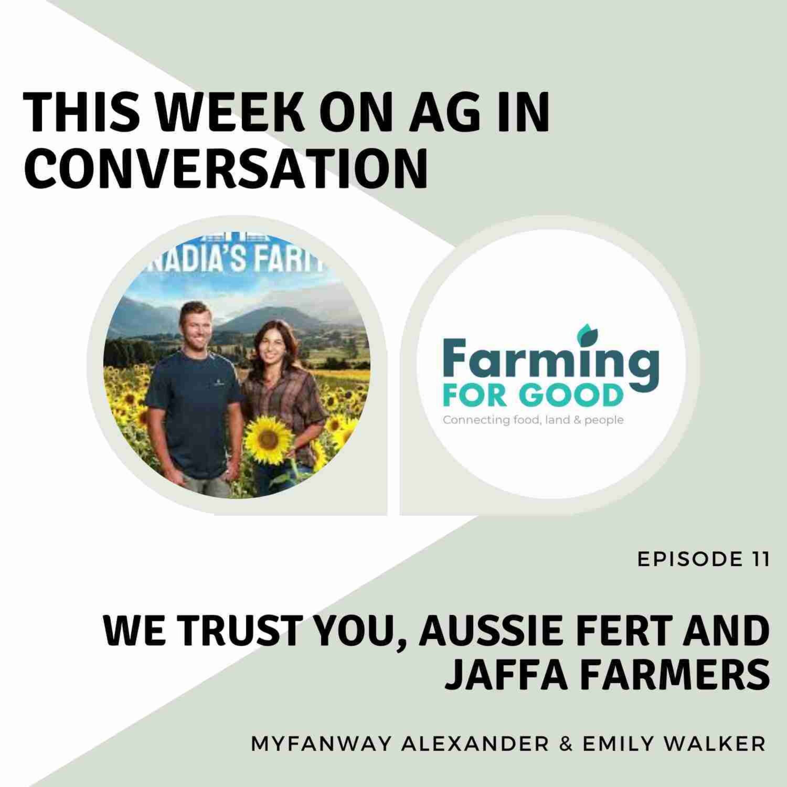 cover art for We trust you, aussie fert and jaffa farmers