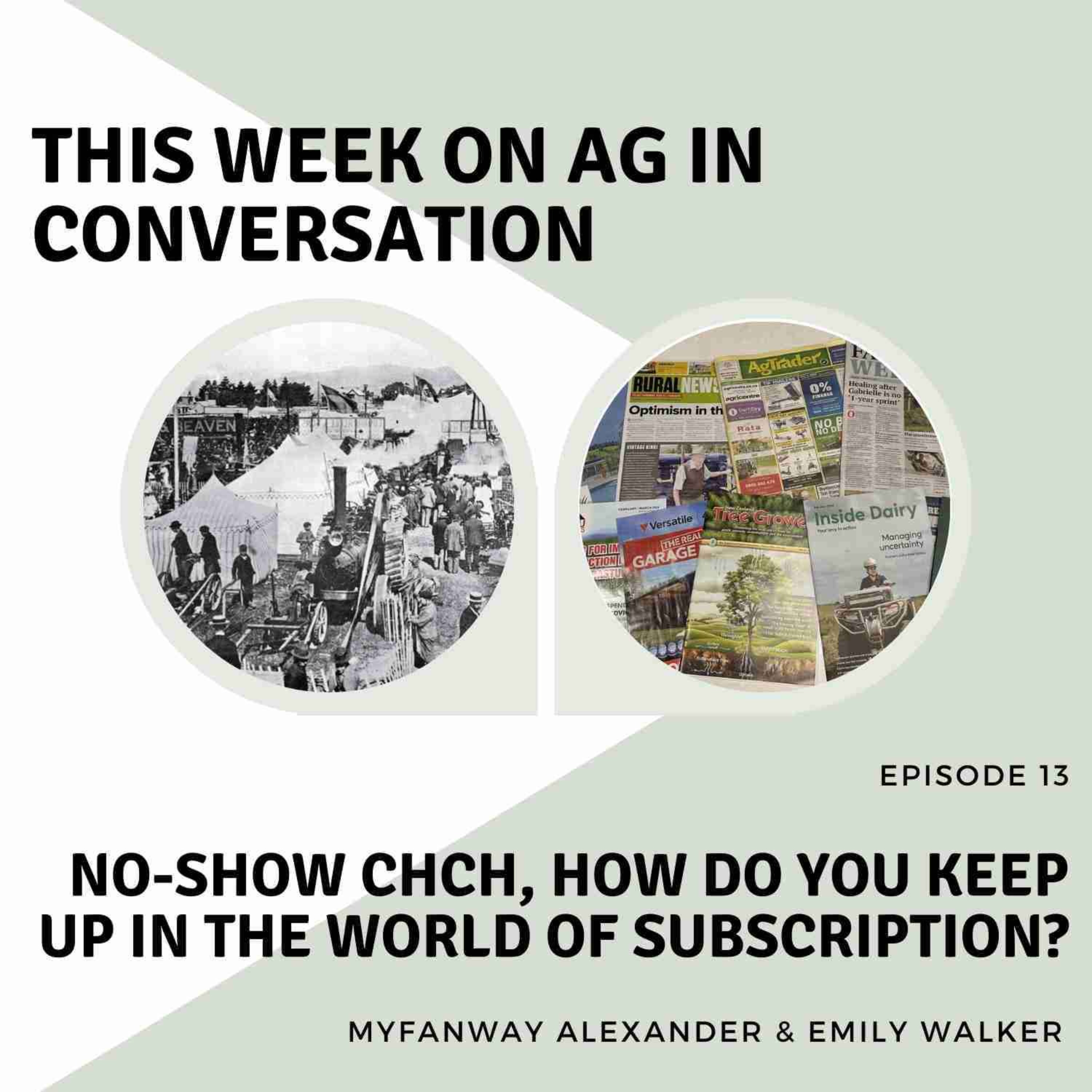cover art for No-Show CHCH, how do you keep up in the world of subscription?