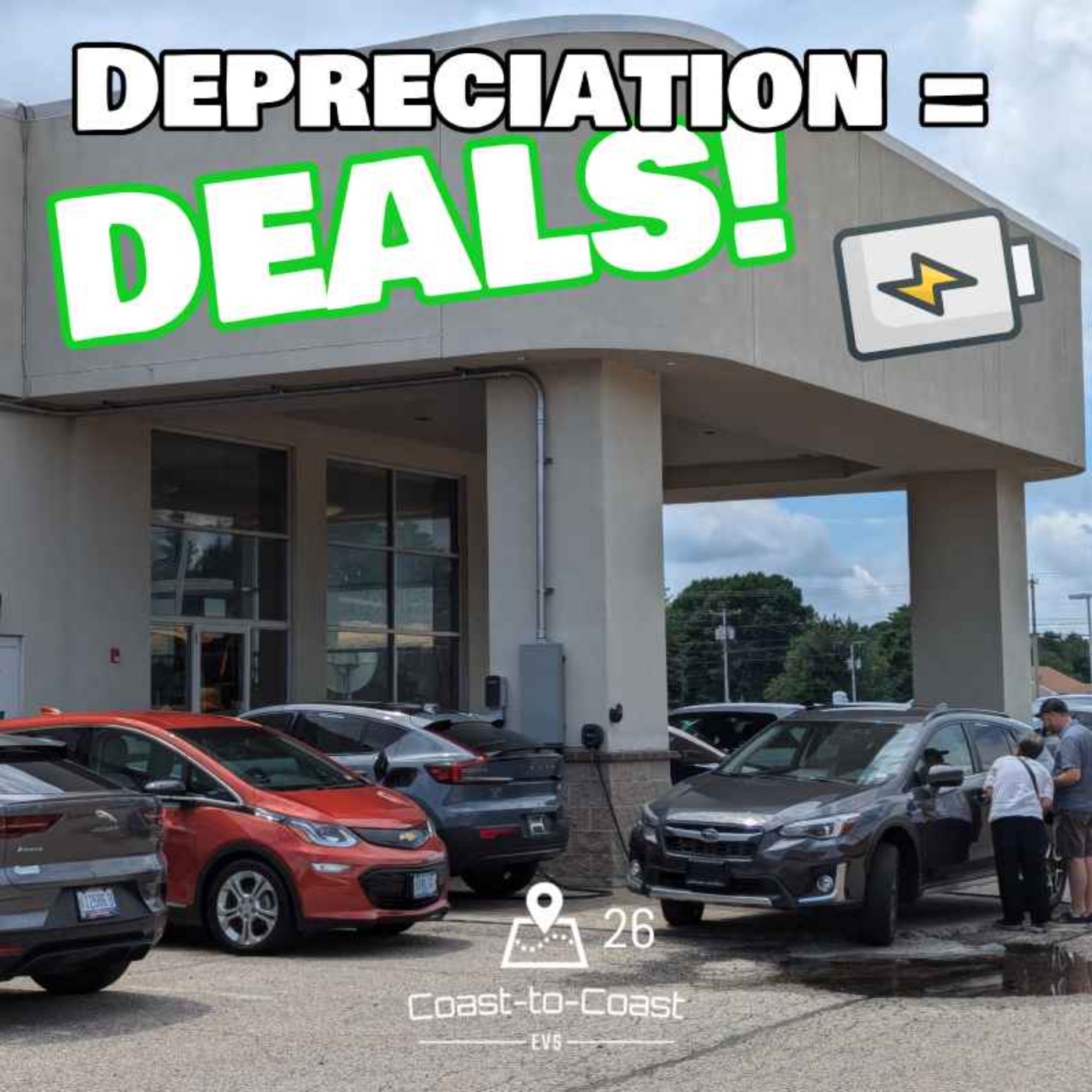 Used Electric Vehicles: Pros & Cons for Pre-owned EV Buyers | Coast-to-Coast EVs 26 episode artwork