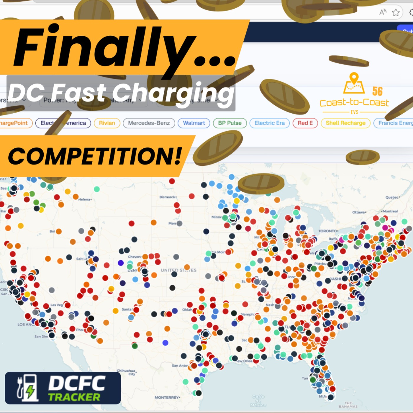 Finally, Fast Charging Competition ⚡🥊 | Coast-to-Coast EVs 56 episode artwork