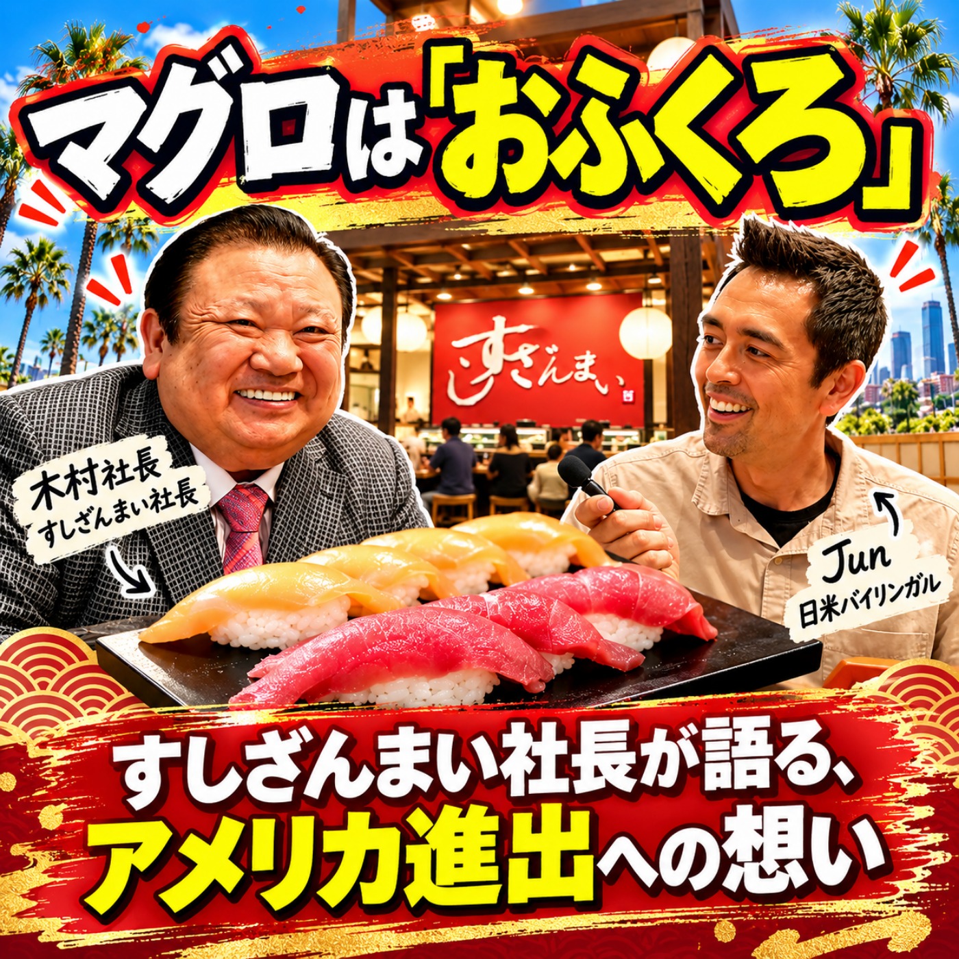「マグロは、おふくろ。」すしざんまい木村社長が語る寿司と人生(#639)