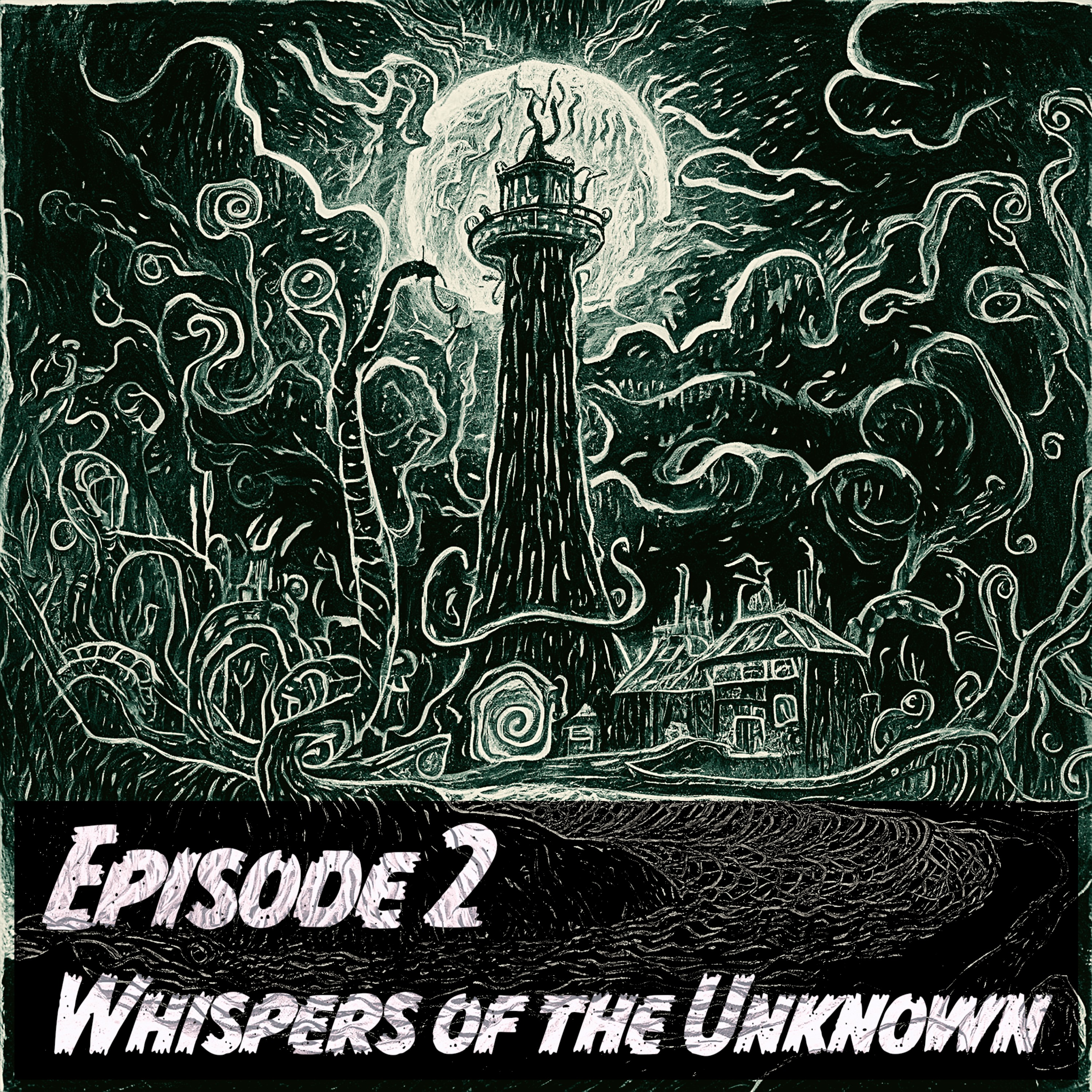 cover art for Whispers of the Unknown