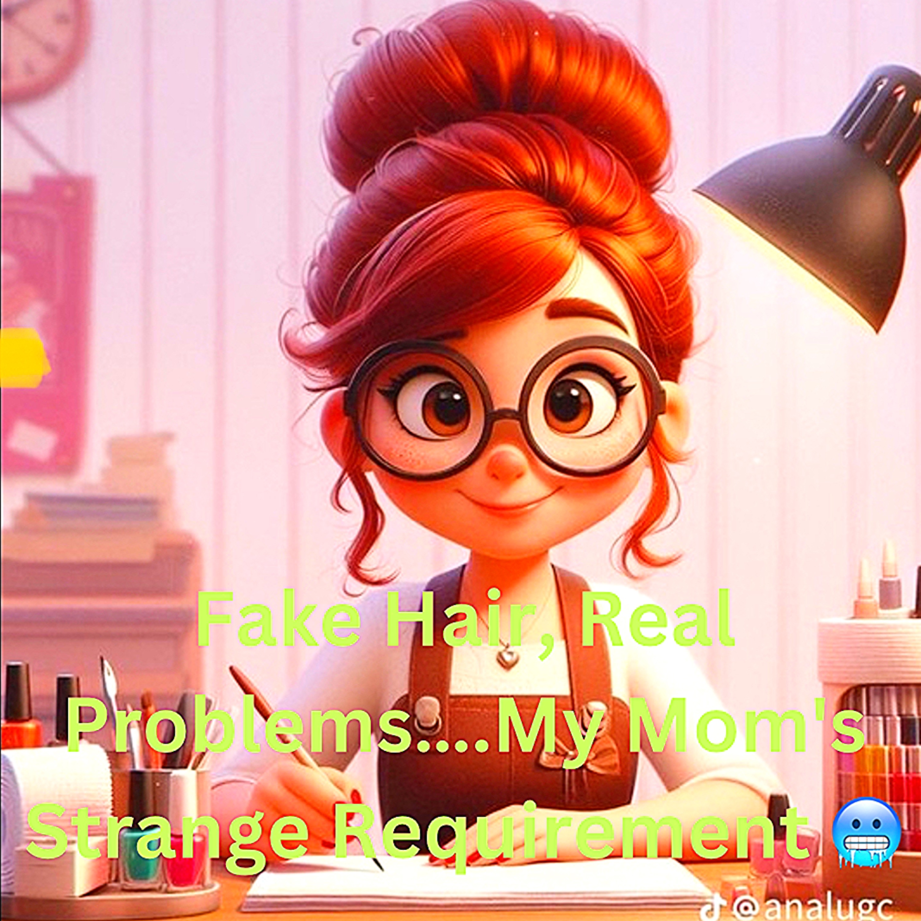 Fake Hair, Real Problems….My Mom's Strange Requirement 🥶