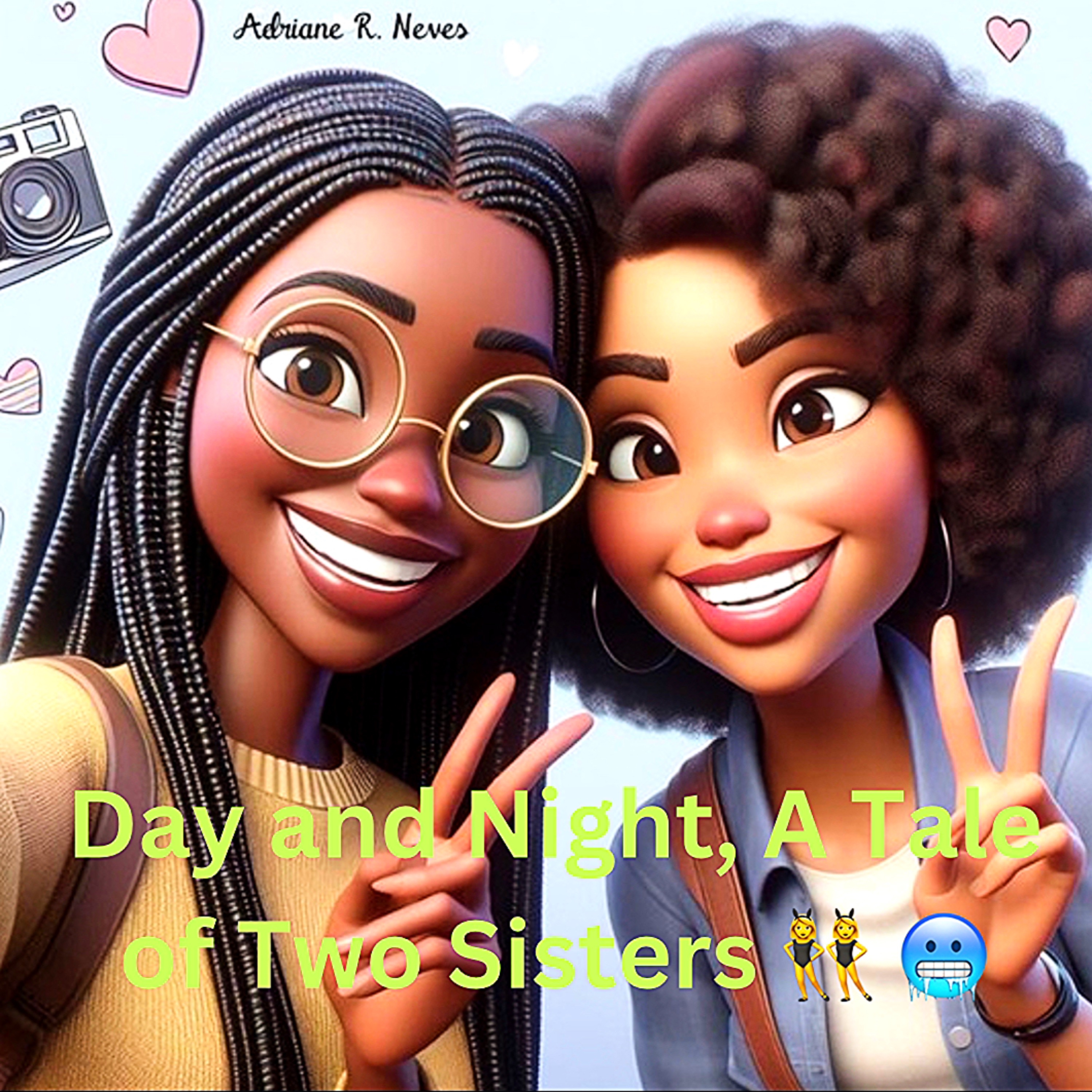 cover art for Day and Night, A Tale of Two Sisters 👯‍♀️ 🥶